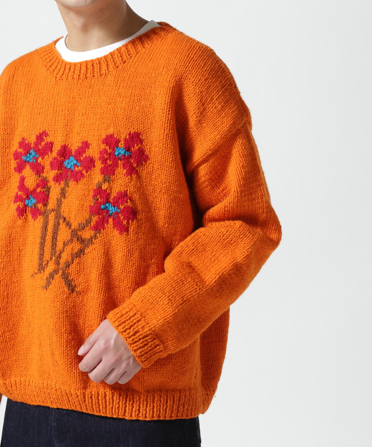 MacMahon Knitting Mills Crew Neck Knit-5 Flowers