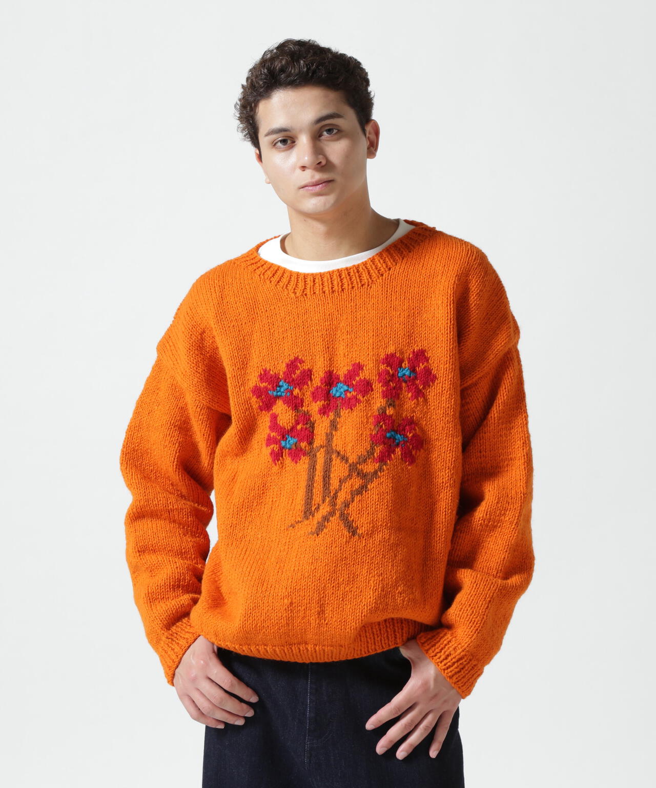 MacMahon Knitting Mills Crew Neck Knit-5 Flowers