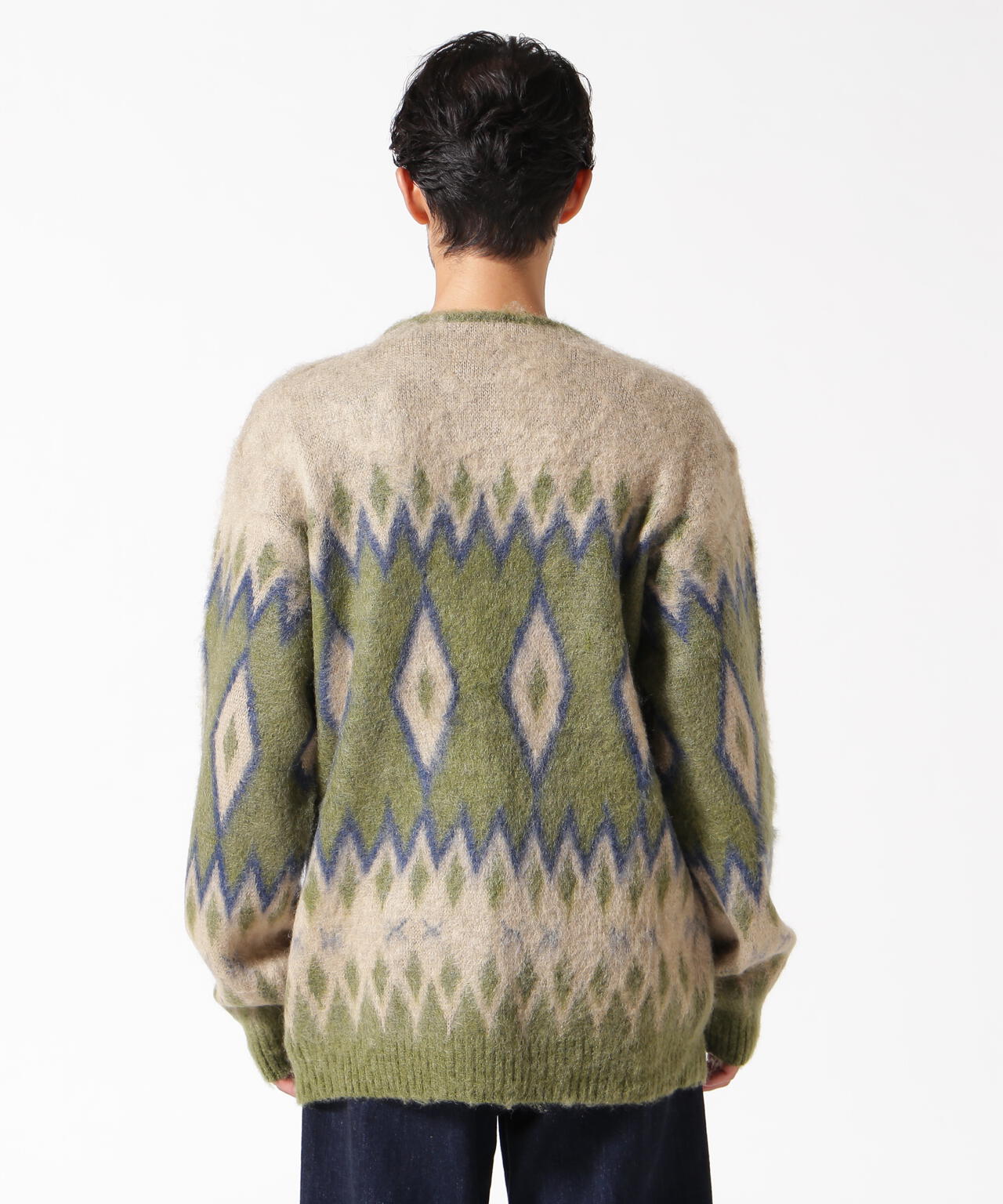 Needles/ニードルズ Mohair Cardigan - Diamond
