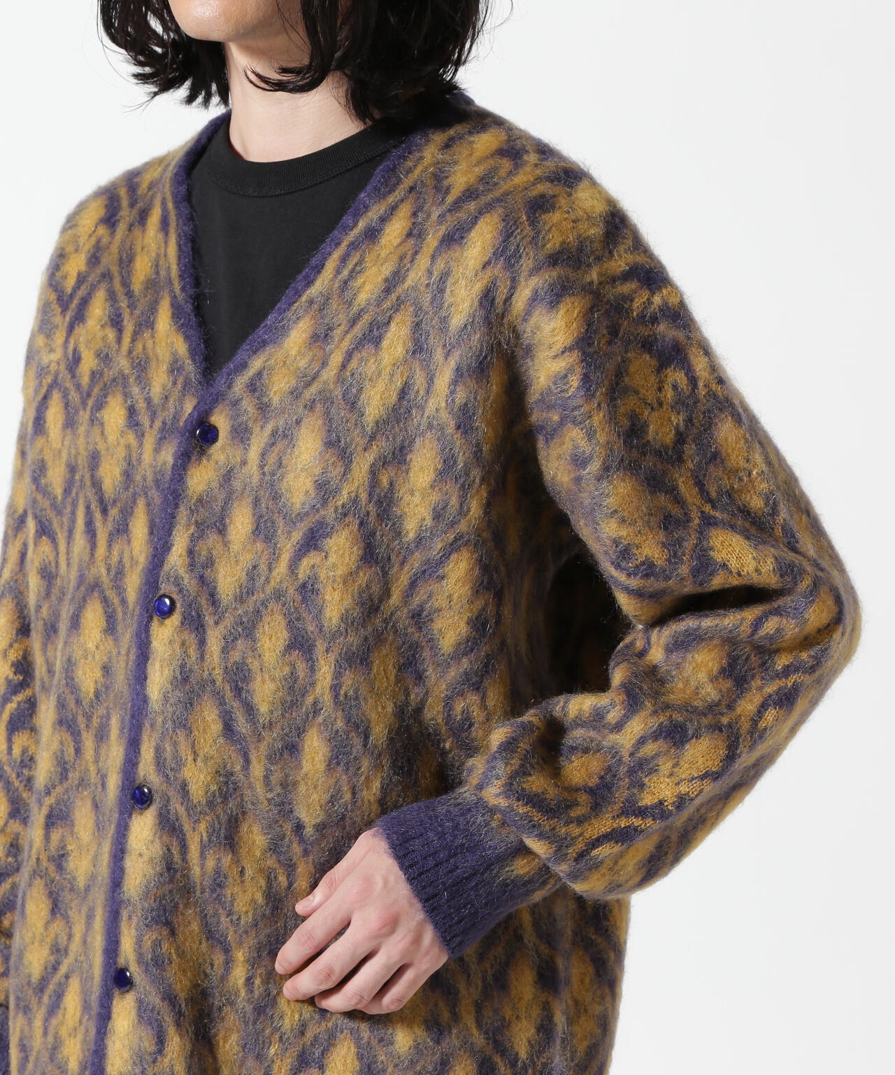 Needles/ニードルズ Mohair Cardigan - Ornament