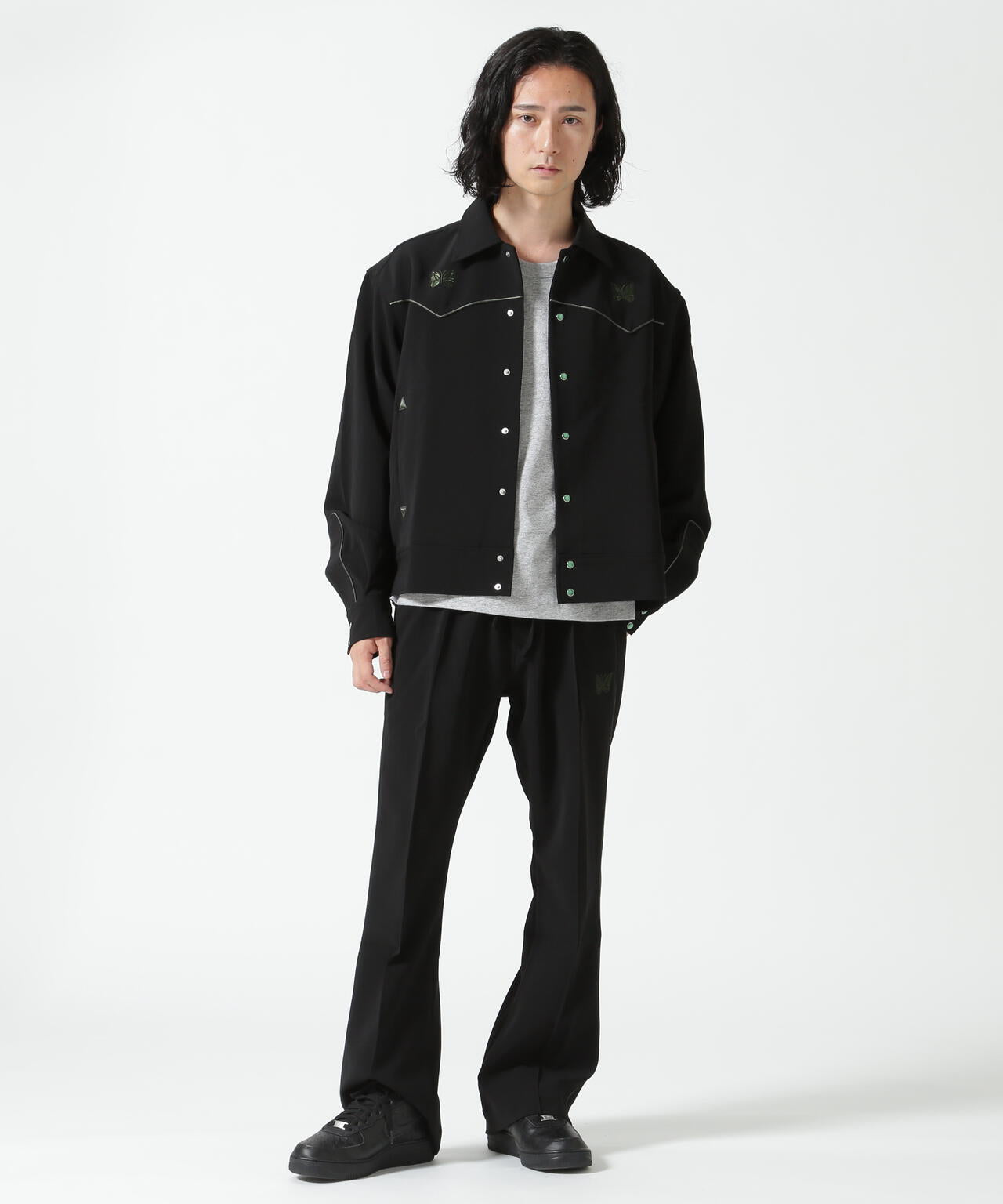 Needles/ニードルズ Piping Cowboy Jac - Double Cloth