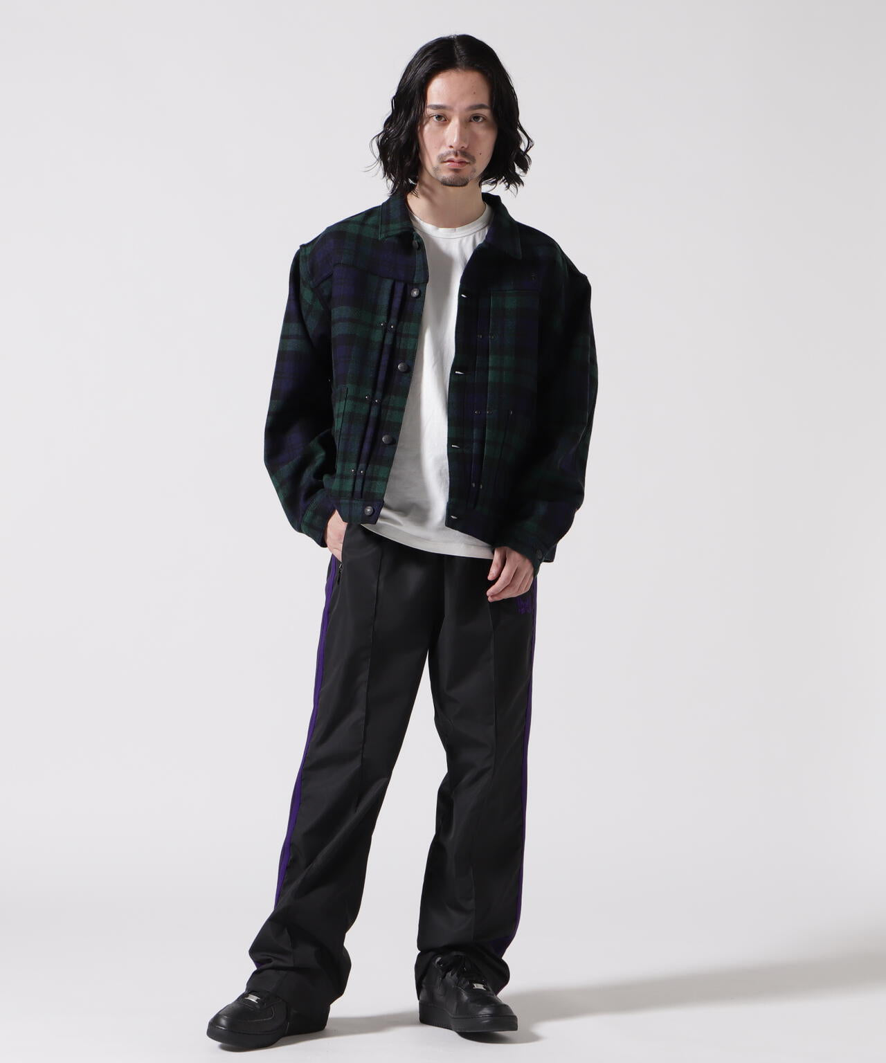 Needles/ニードルズ 別注MW Jean JK - Wool Tartan Plaid