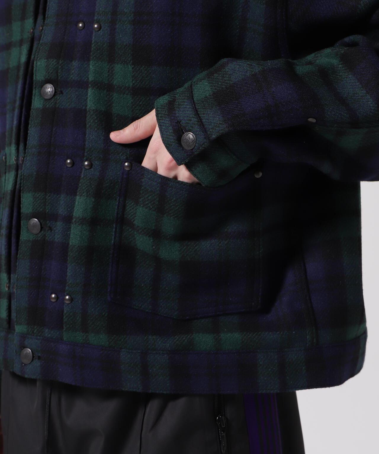 Needles/ニードルズ 別注MW Jean JK - Wool Tartan Plaid