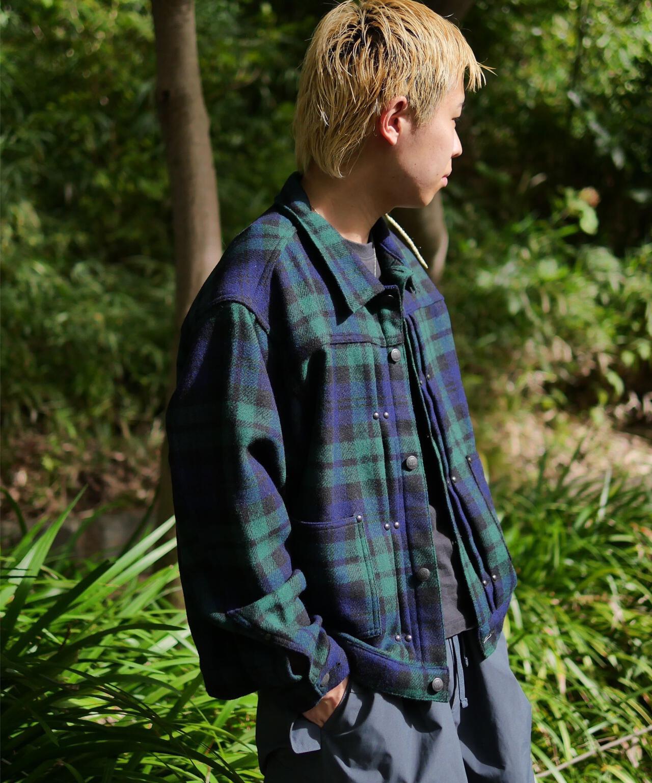 Needles/ニードルズ 別注MW Jean JK - Wool Tartan Plaid