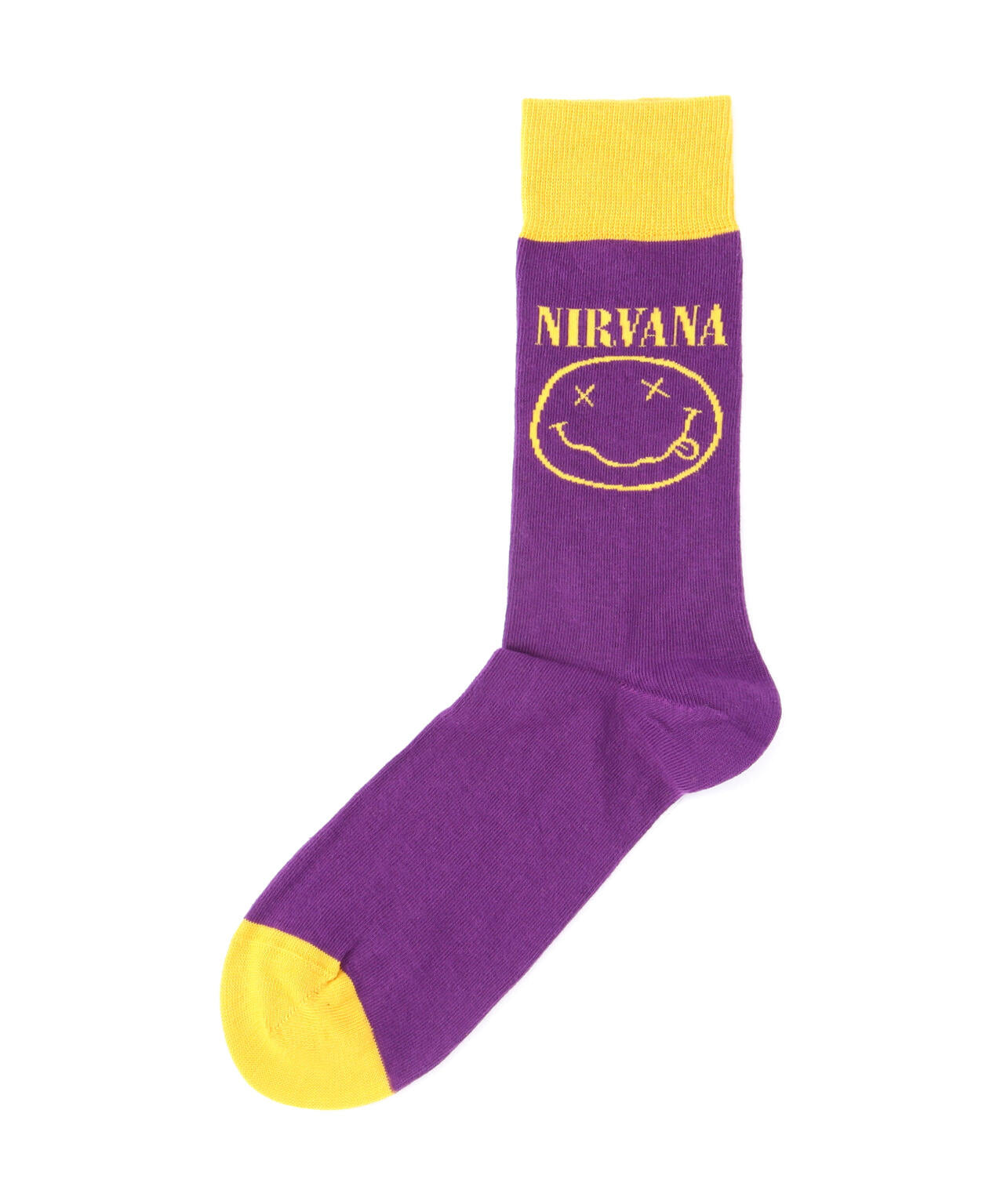 NIRVANA/ニルヴァーナ YELLOW HAPPY FACE SOCKS ソックス