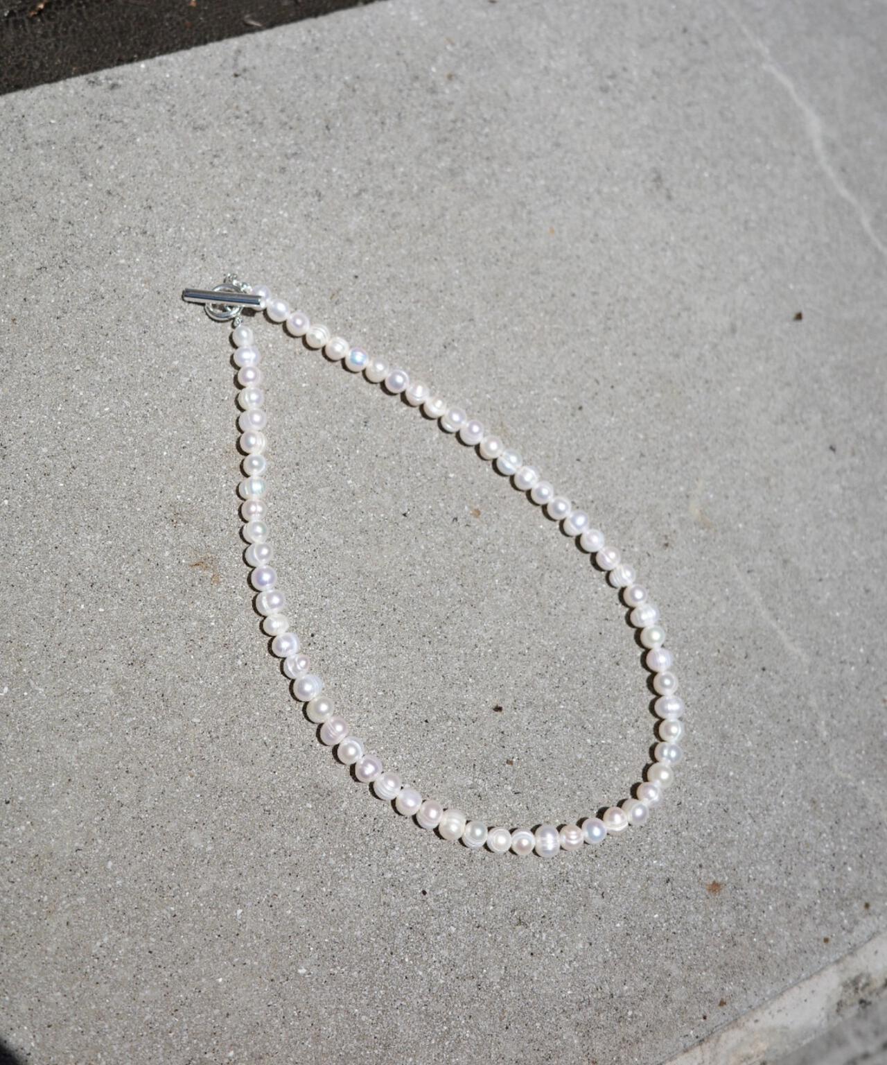 ROSETTA PRAYER/ロゼッタプレア PEAL TOGGLE NECKLACE 淡水パールトグル ネックレス