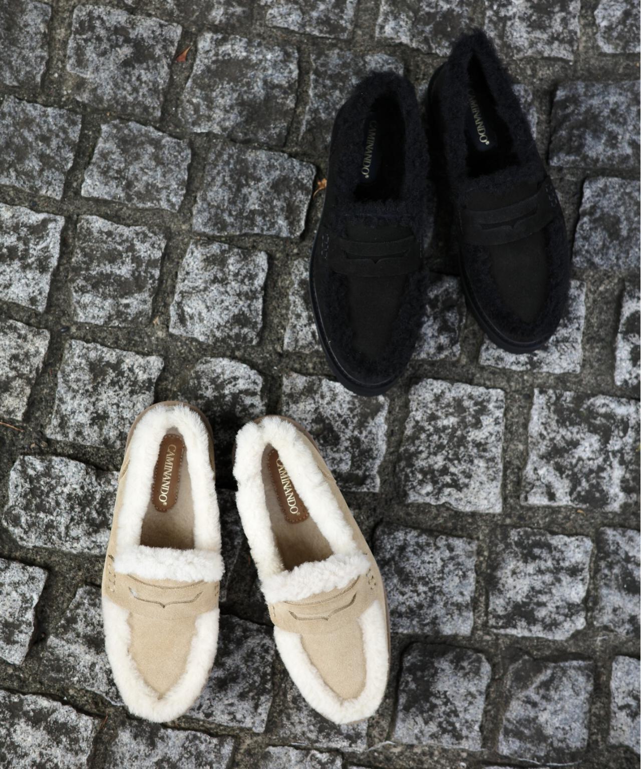 CAMINANDO/カミナンド MOUTON PENNY LOAFER