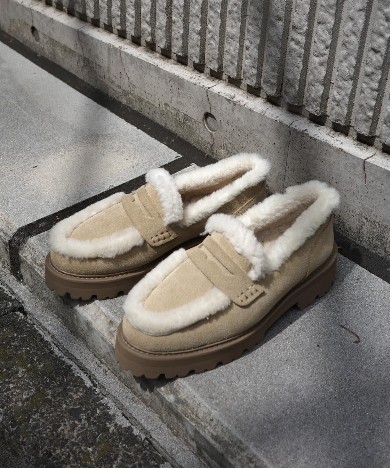 CAMINANDO/カミナンド MOUTON PENNY LOAFER