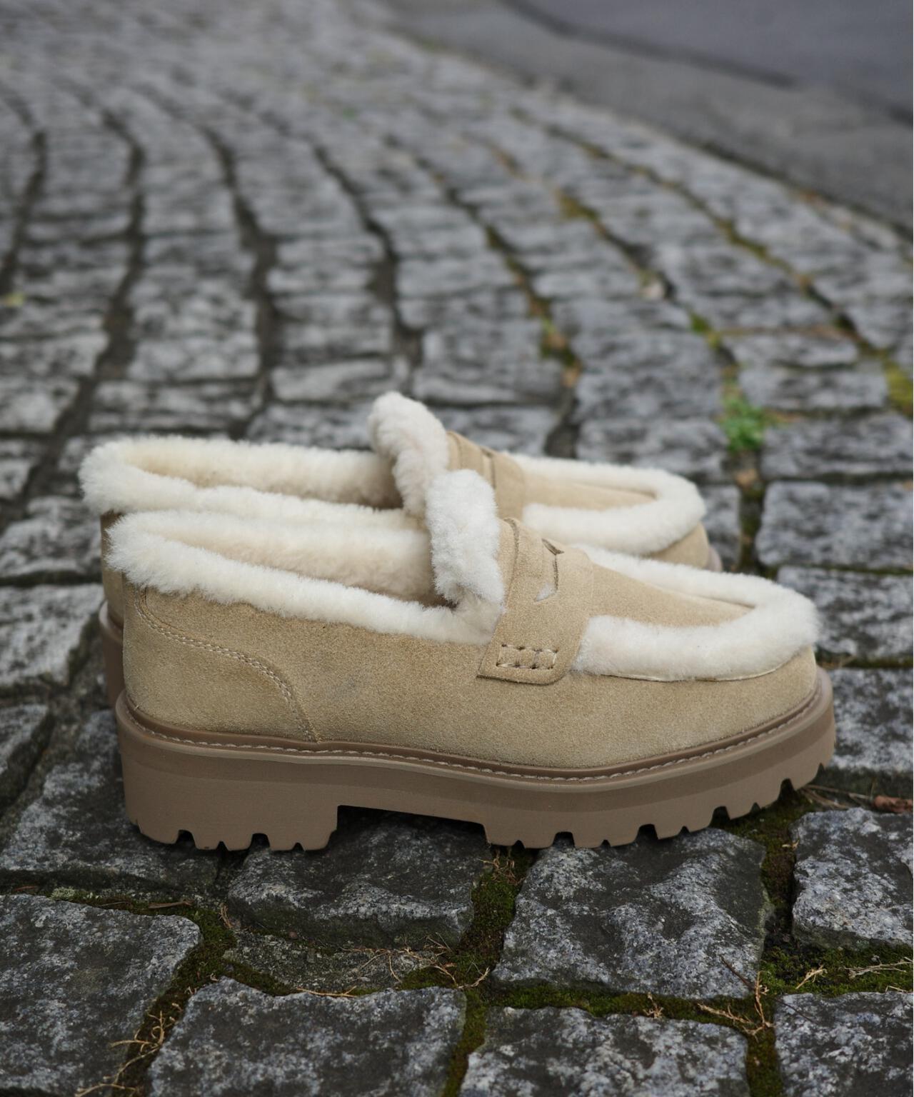 CAMINANDO/カミナンド MOUTON PENNY LOAFER