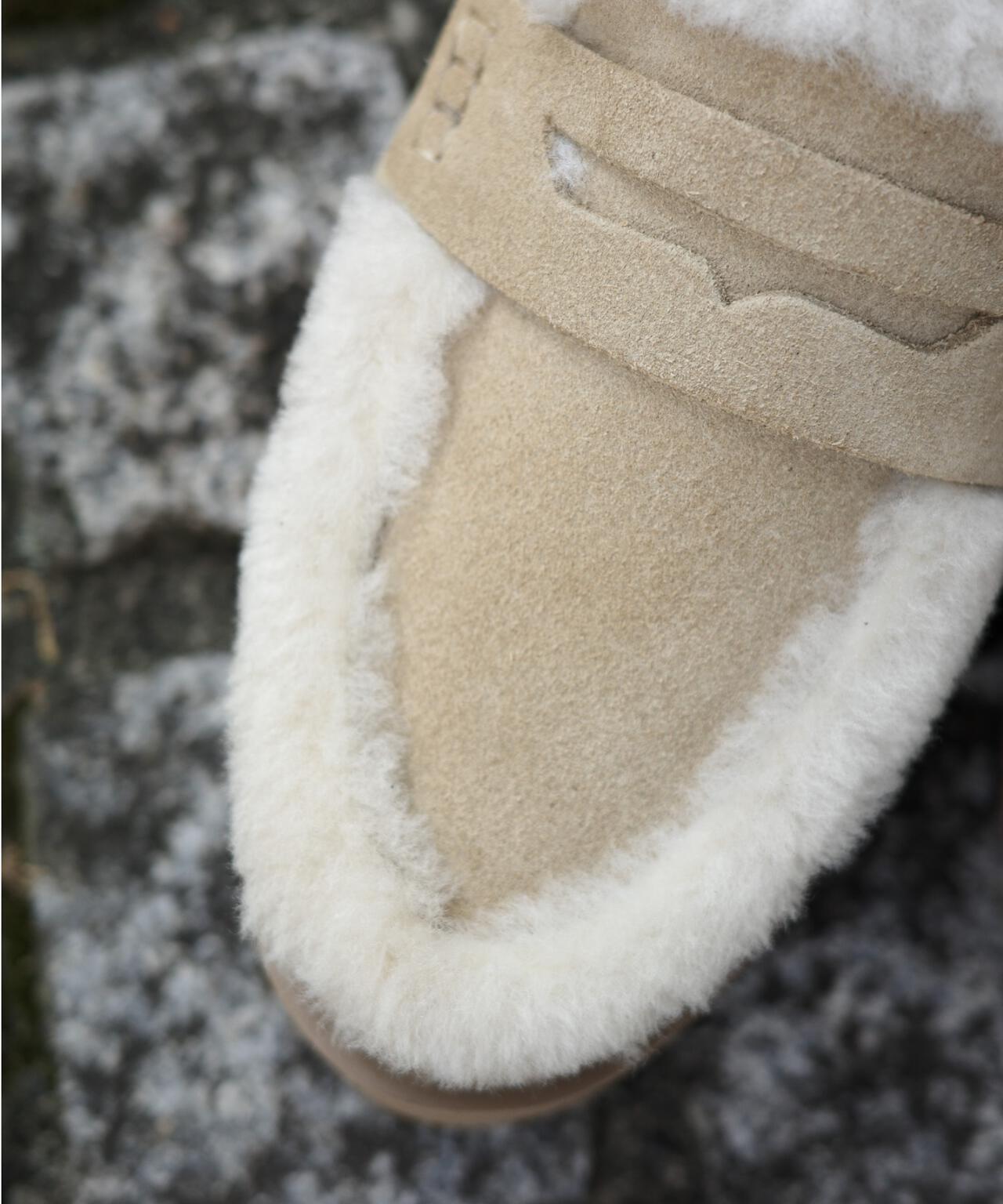 CAMINANDO/カミナンド MOUTON PENNY LOAFER