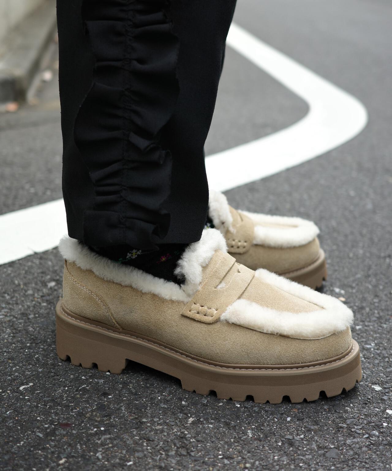 CAMINANDO/カミナンド MOUTON PENNY LOAFER