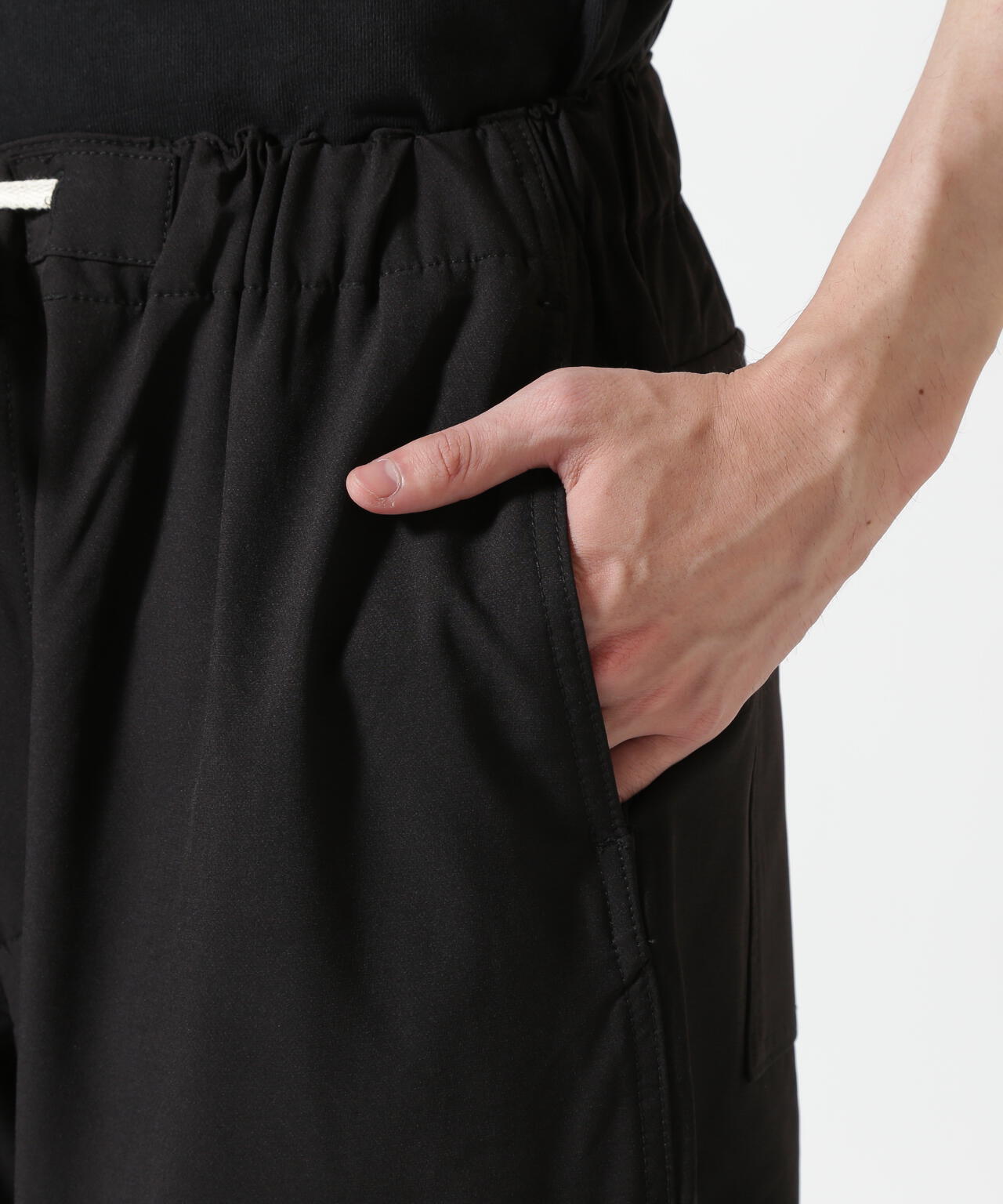 B omnivore/ビーオムニボー STRETCH POLYESTER CARGO PANTS