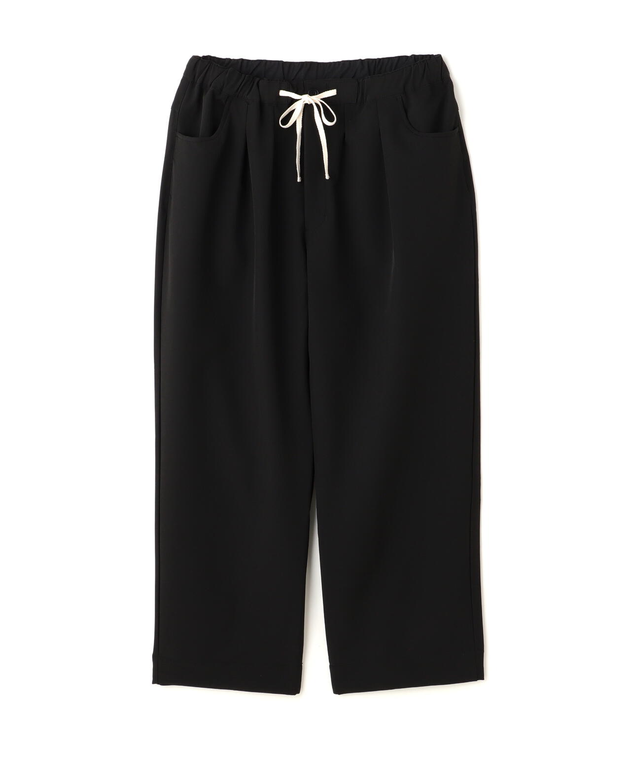 B omnivore STRETCH POLYESTER BALLOON TACK PANTS