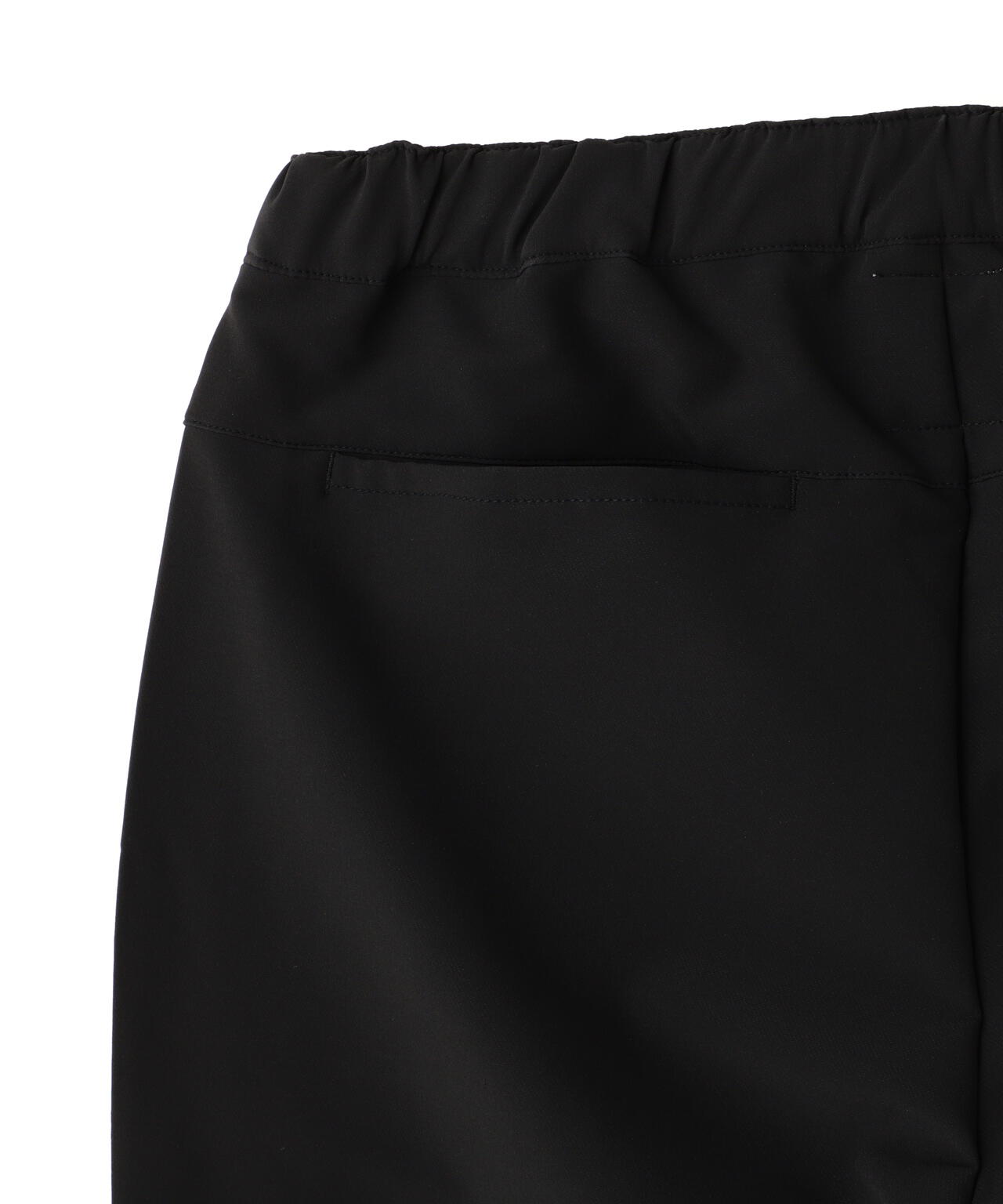 B omnivore STRETCH POLYESTER BALLOON TACK PANTS