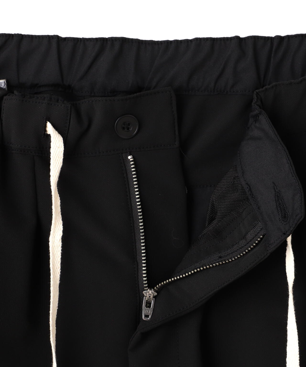 B omnivore STRETCH POLYESTER BALLOON TACK PANTS