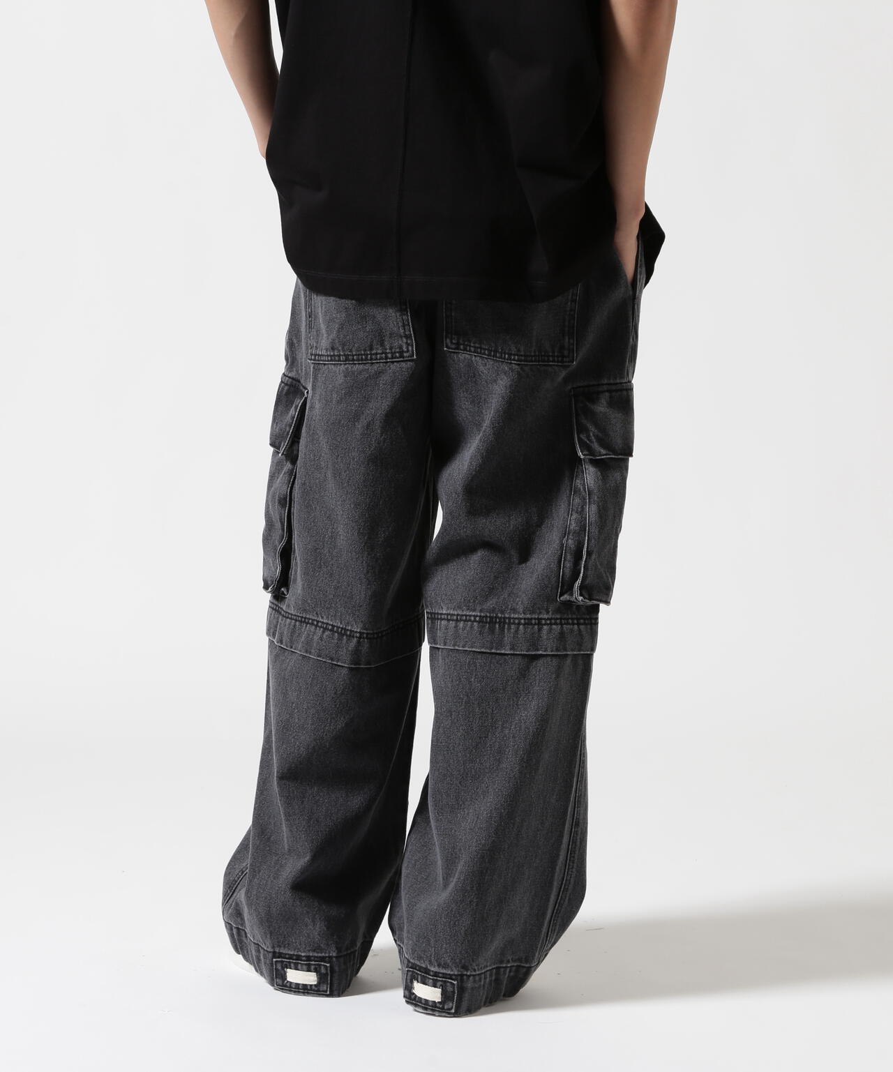B omnivore/ビーオムニボー DENIM CARGO PANTS