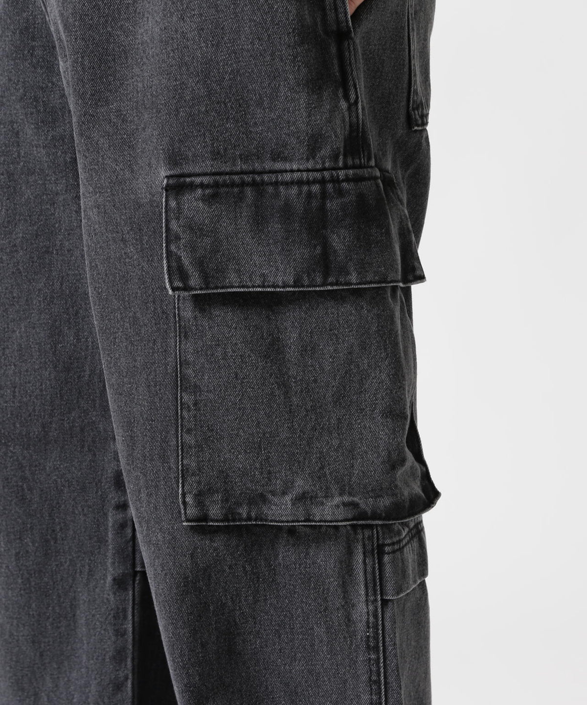 B omnivore/ビーオムニボー DENIM CARGO PANTS