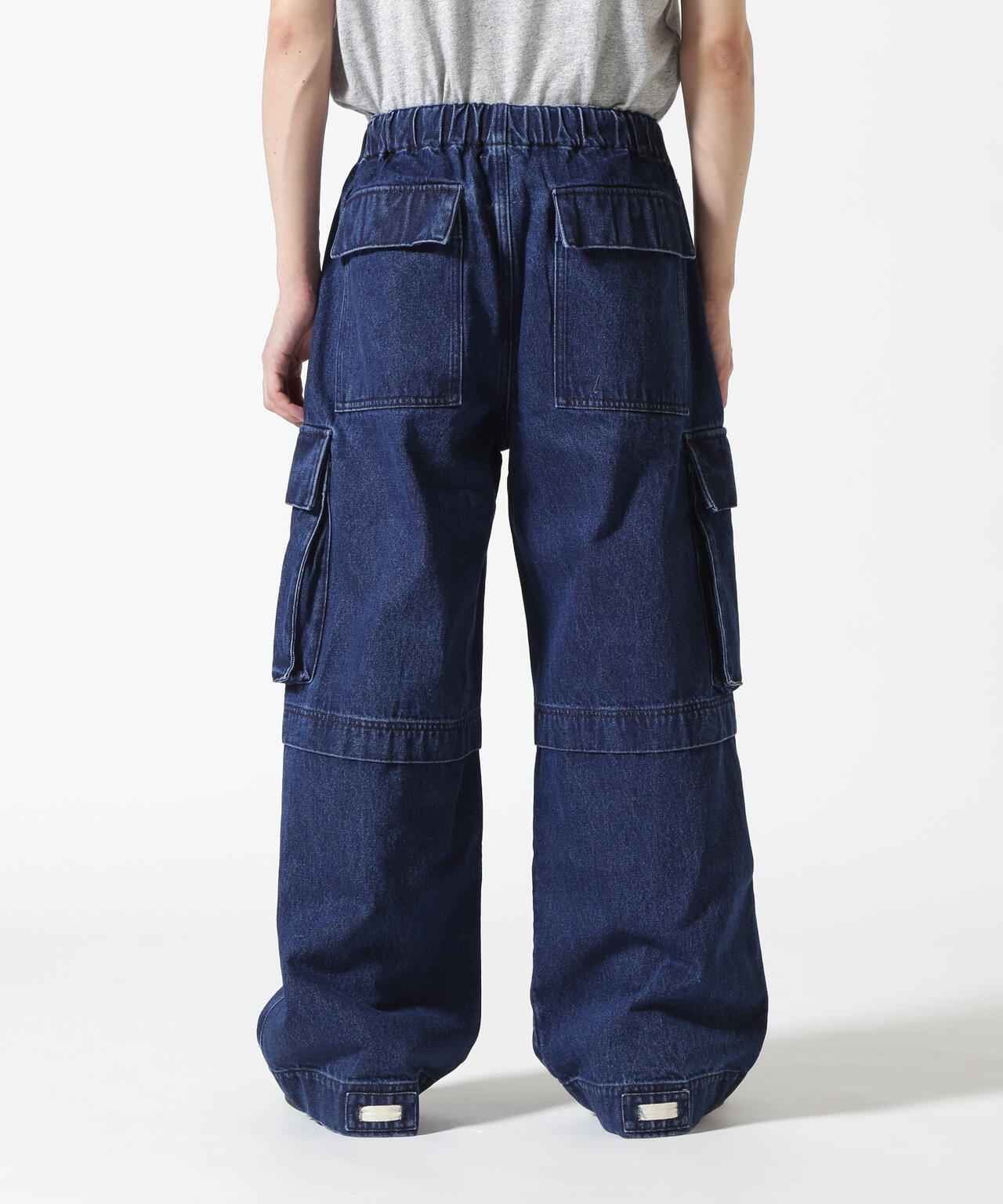 B omnivore/ビーオムニボー DENIM CARGO PANTS