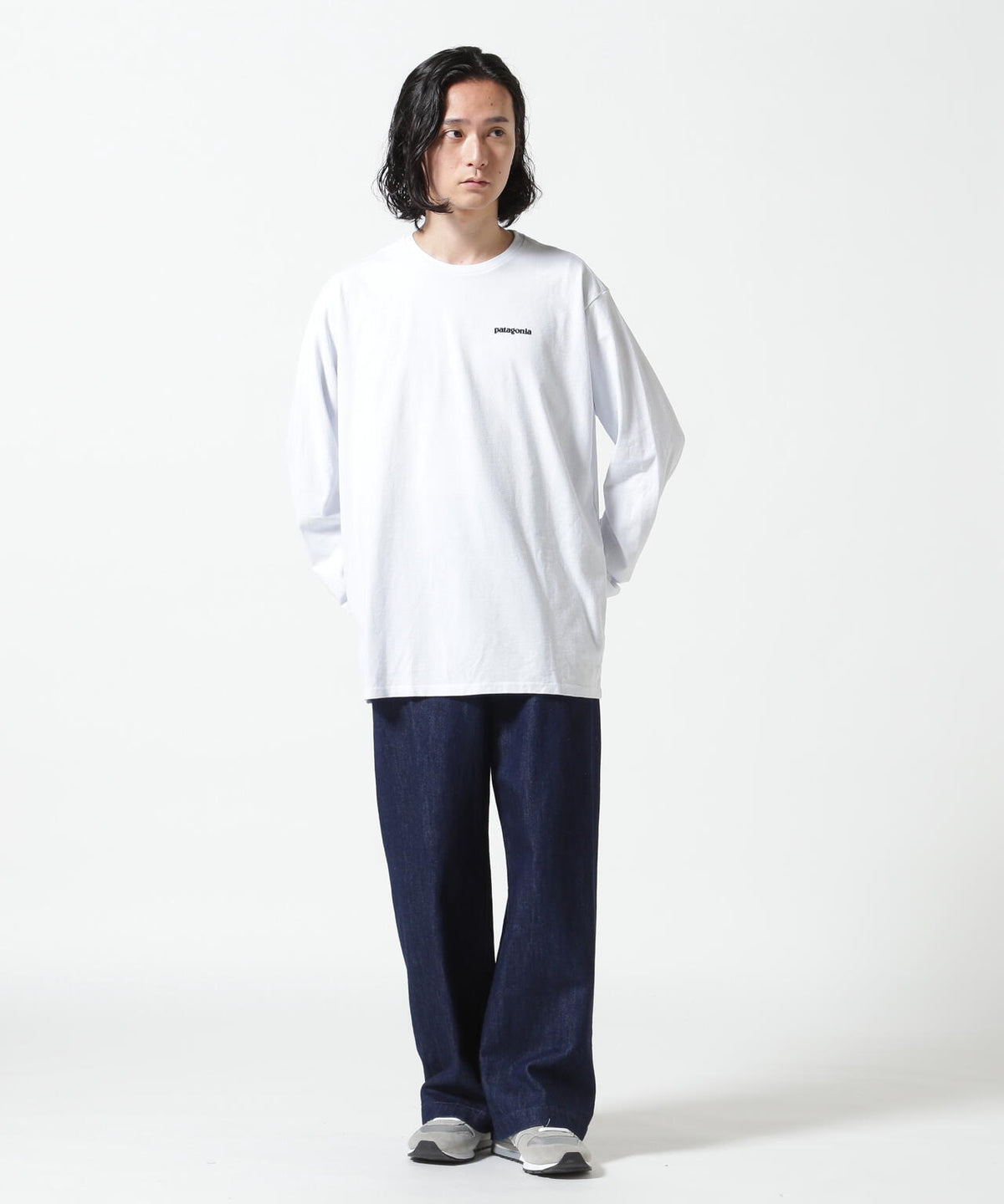 Patagonia/パタゴニア メンズ・ロングスリーブ・P-6ロゴ・レスポンシビリティー