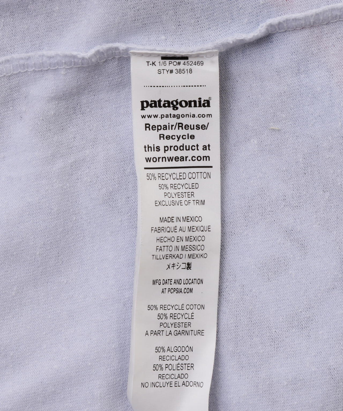 Patagonia/パタゴニア メンズ・ロングスリーブ・P-6ロゴ・レスポンシビリティー