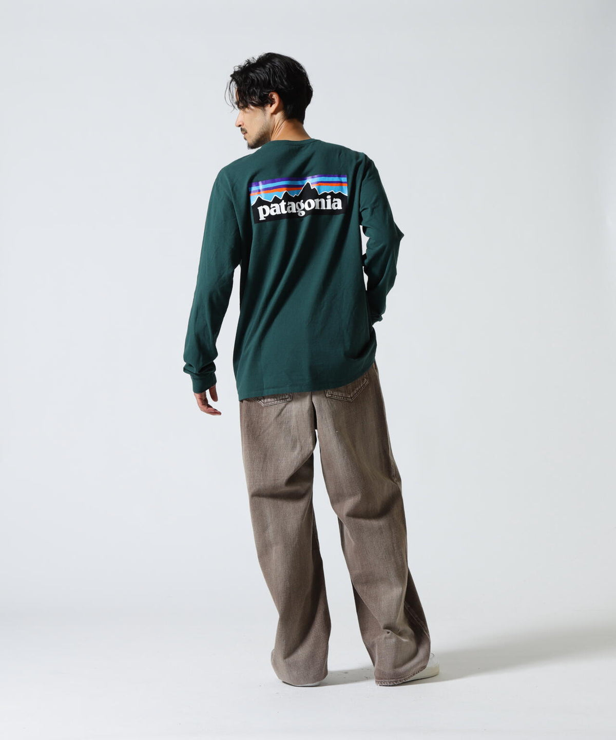 Patagonia/パタゴニア メンズ・ロングスリーブ・P-6ロゴ・レスポンシビリティー