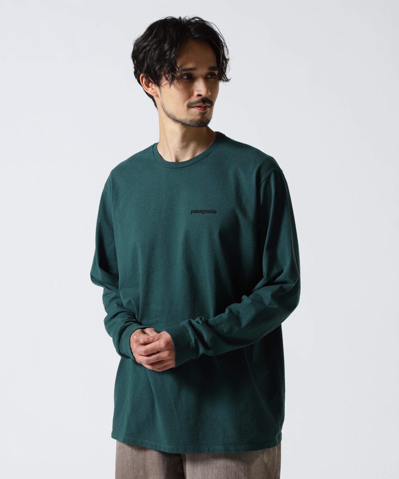 Patagonia/パタゴニア メンズ・ロングスリーブ・P-6ロゴ・レスポンシビリティー
