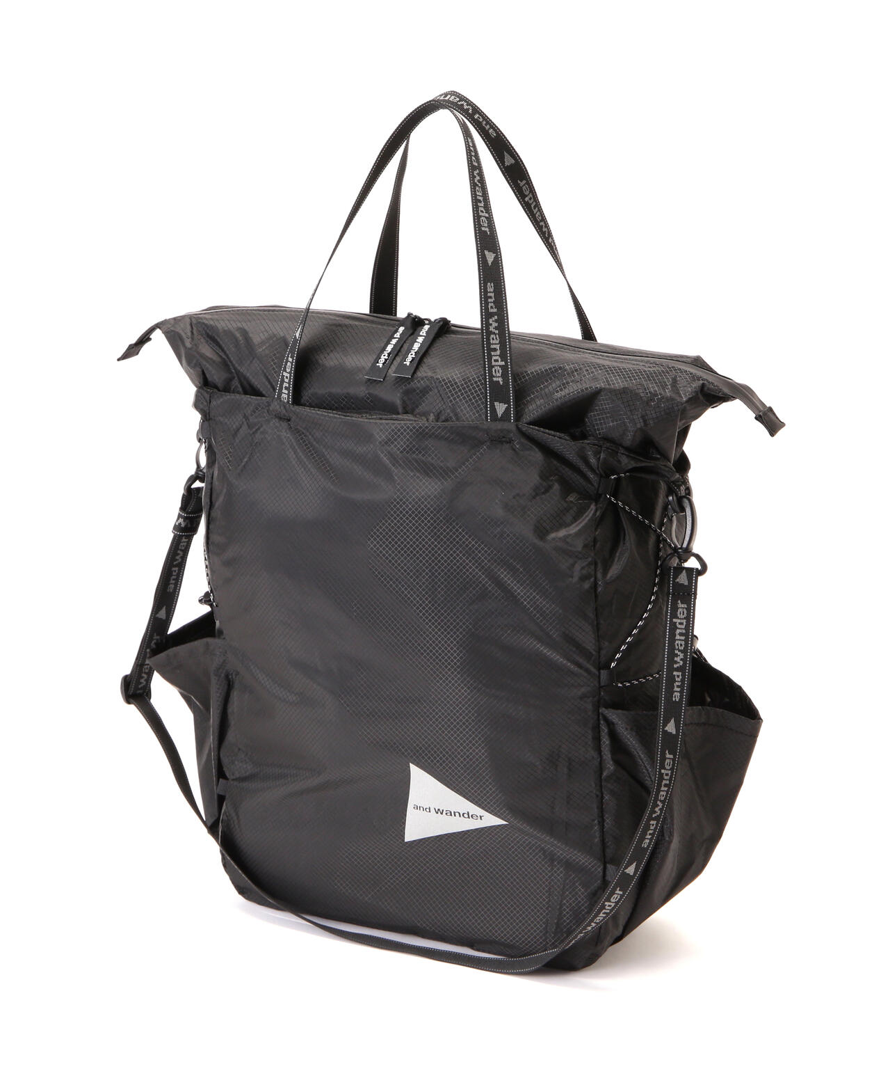 and wander/アンドワンダー sil tote bag