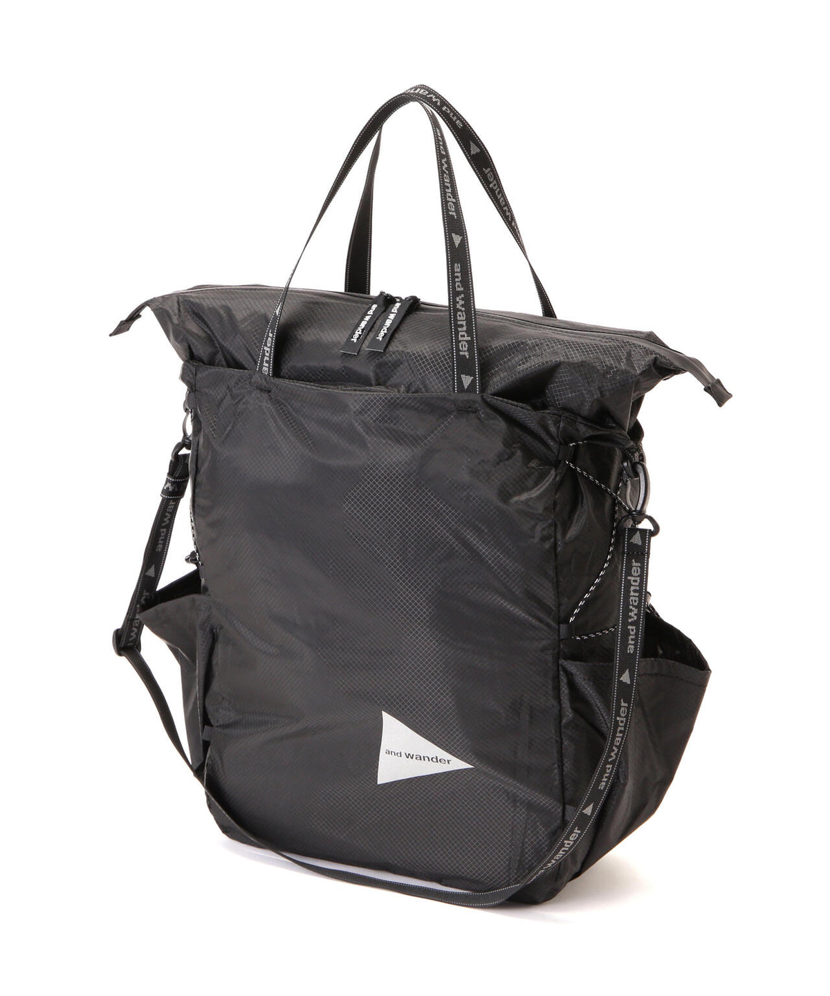 and wander/アンドワンダー sil tote bag