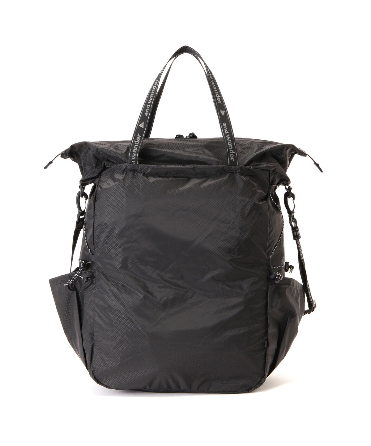 and wander/アンドワンダー sil tote bag