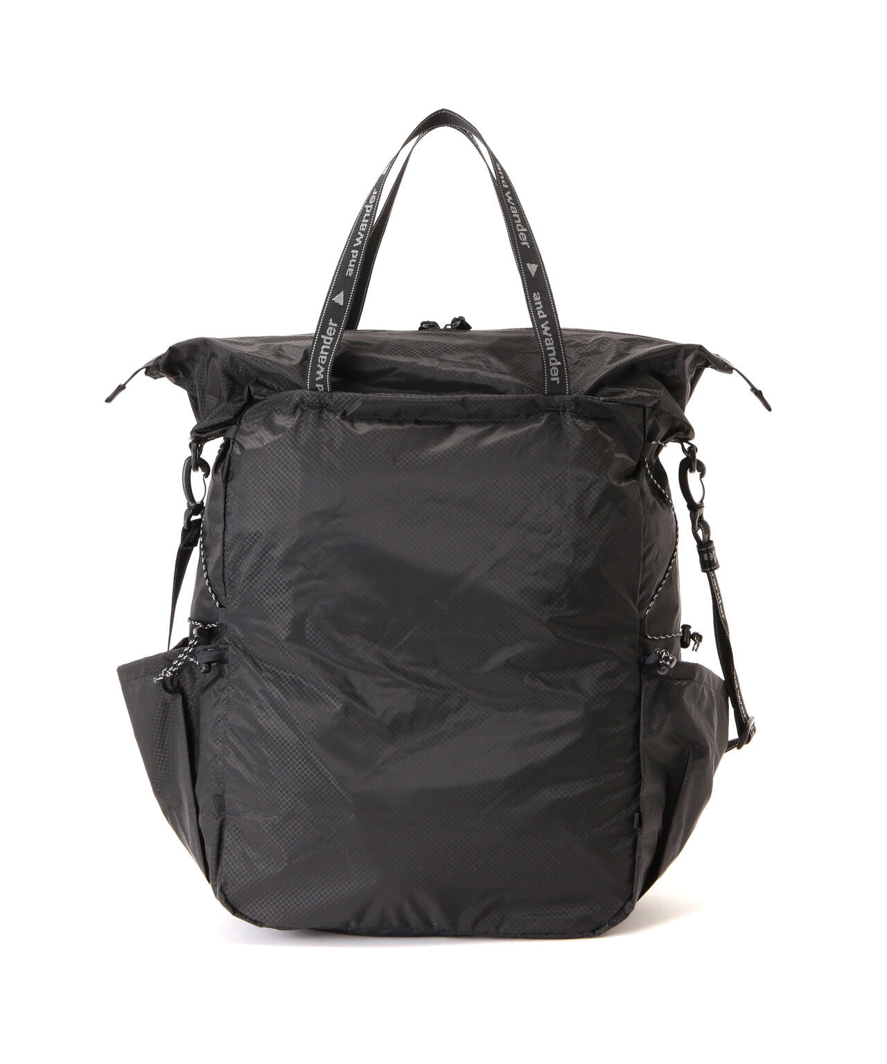 and wander/アンドワンダー sil tote bag