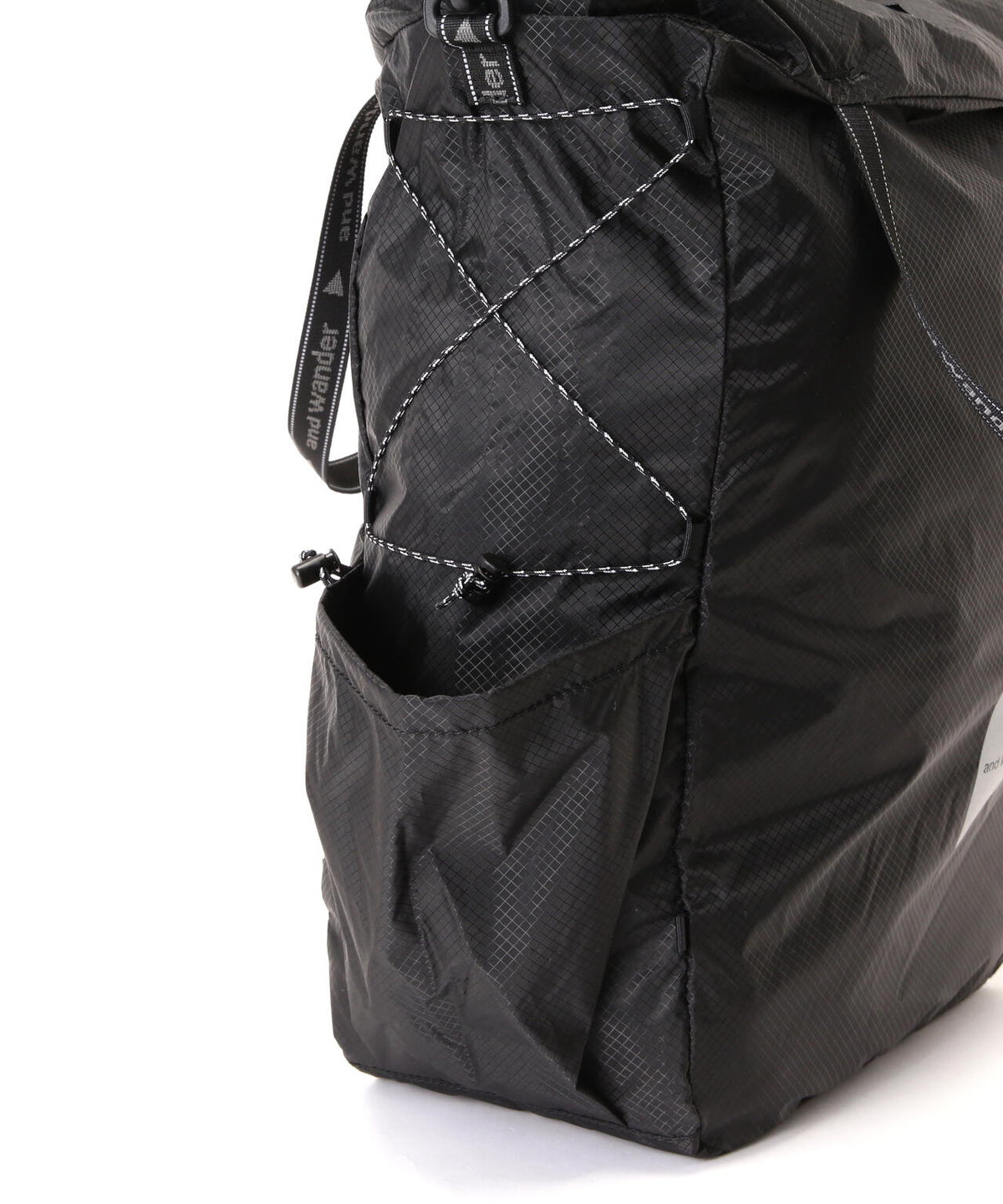 and wander/アンドワンダー sil tote bag