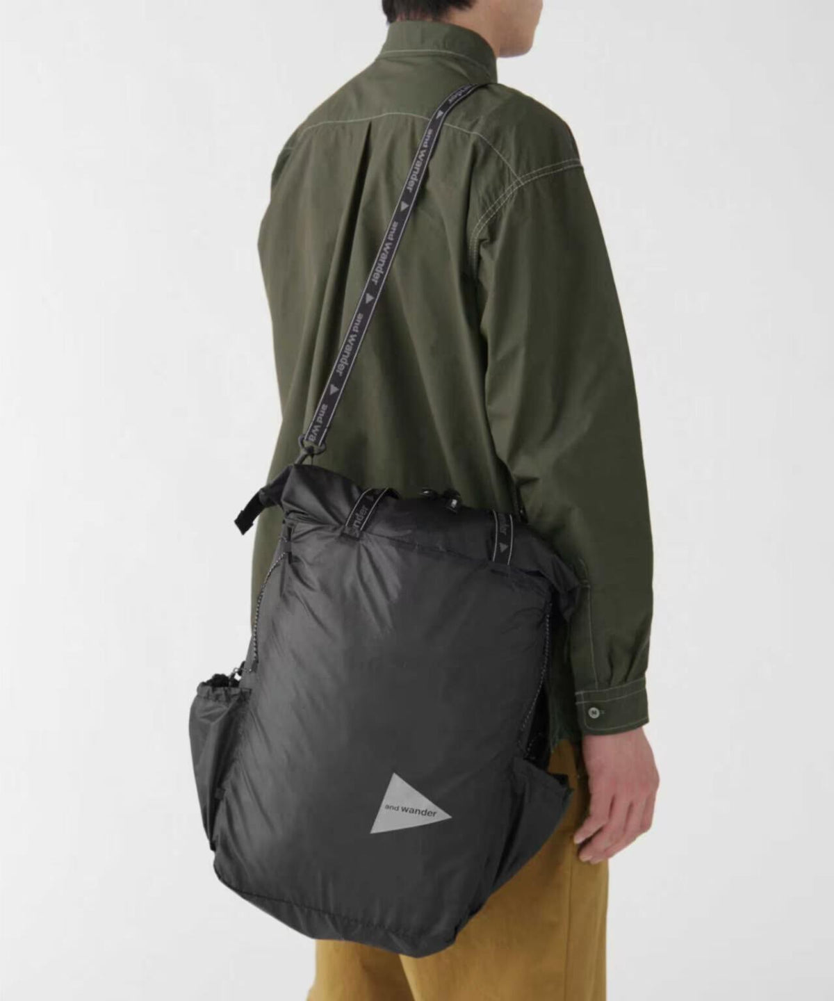 and wander/アンドワンダー sil tote bag