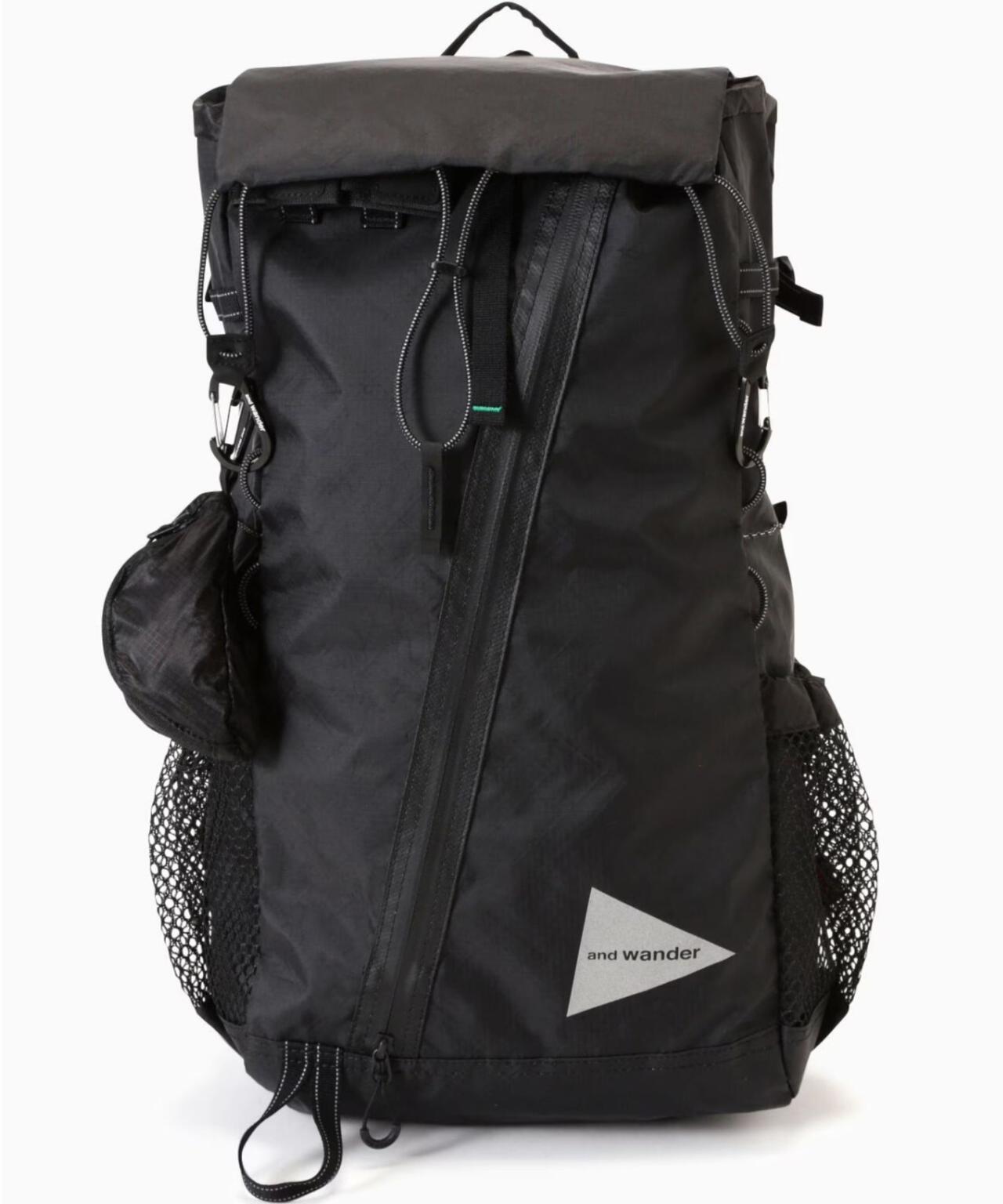 and wander/アンドワンダー ECOPAK 30L backpack