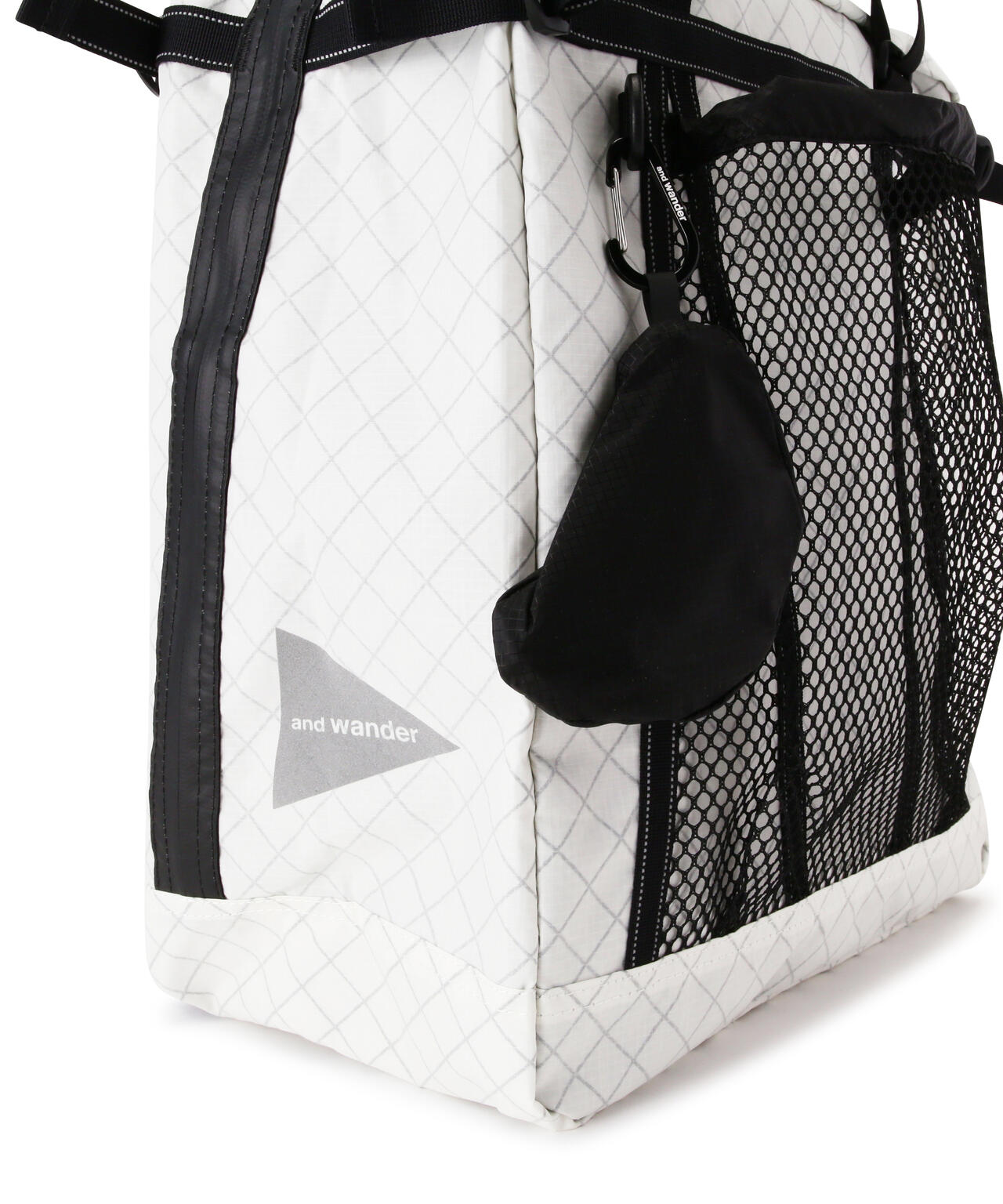 and wander/アンドワンダー ECOPAK 30L 3way tote bag