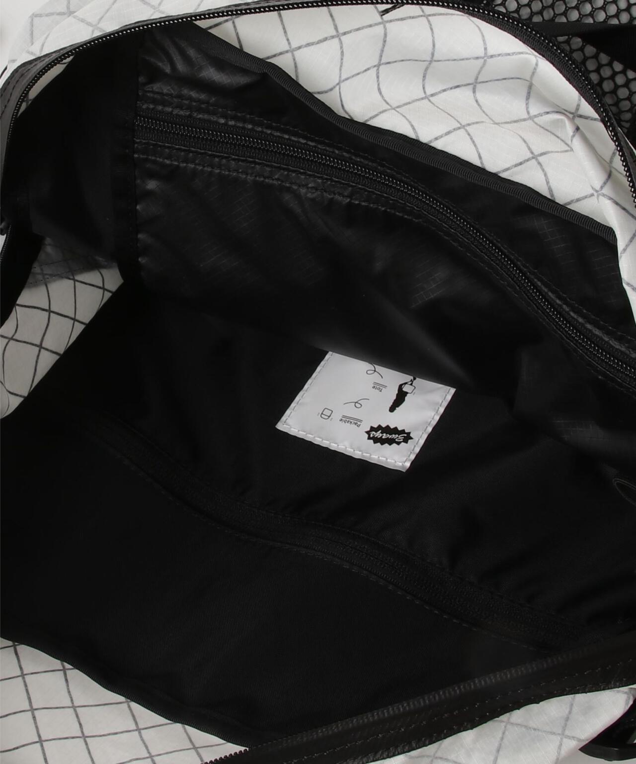 and wander/アンドワンダー ECOPAK 30L 3way tote bag