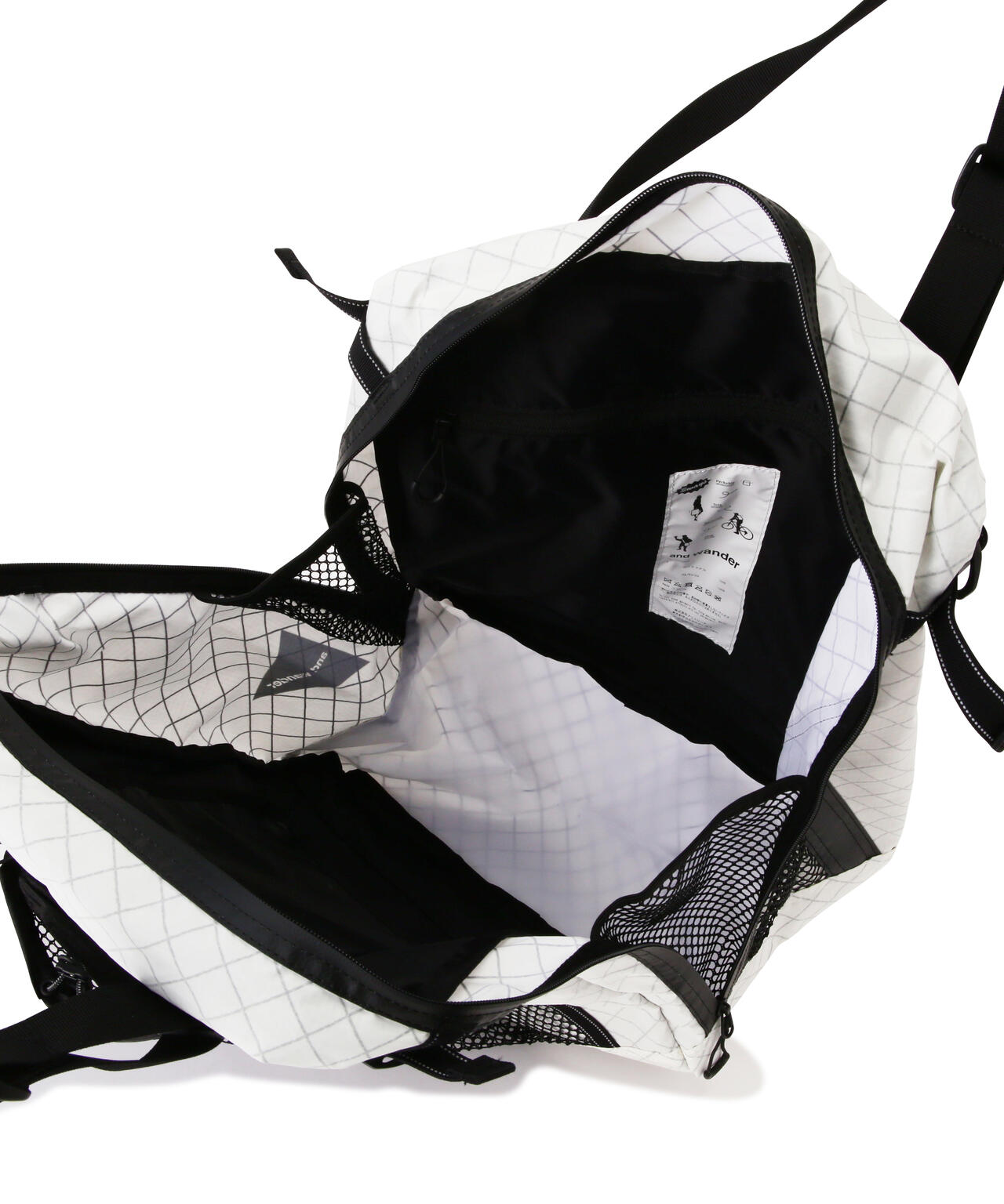 and wander/アンドワンダー ECOPAK 30L 3way tote bag