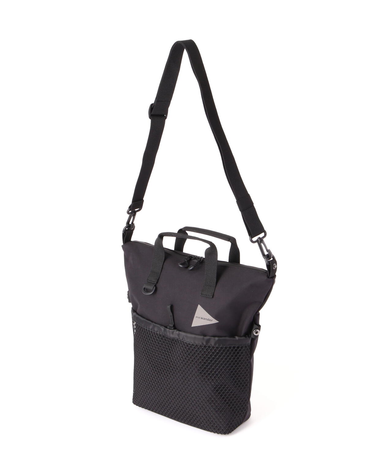 and wander/アンドワンダー PE/CO 2way bag