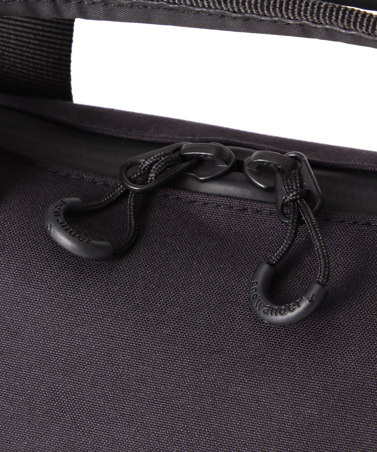 and wander/アンドワンダー PE/CO 2way bag