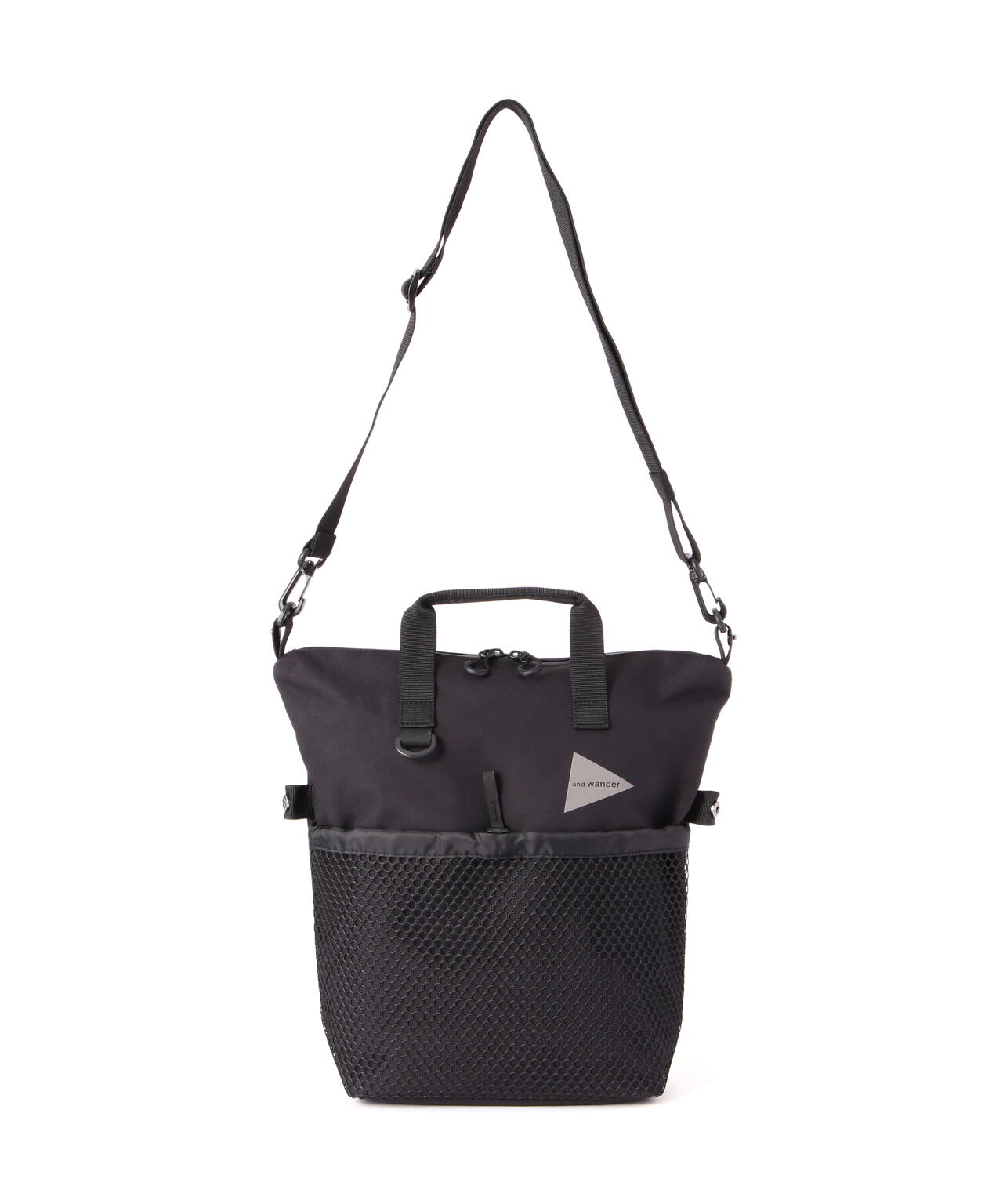 and wander/アンドワンダー PE/CO 2way bag