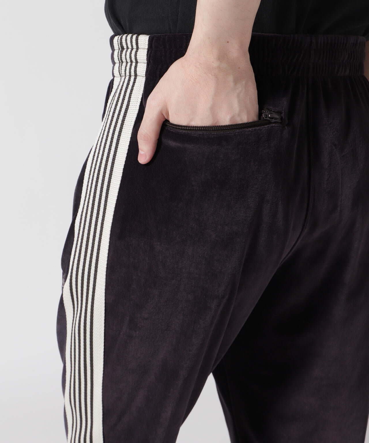 Needles/ニードルズ Narrow Track Pant - C/PE Velour