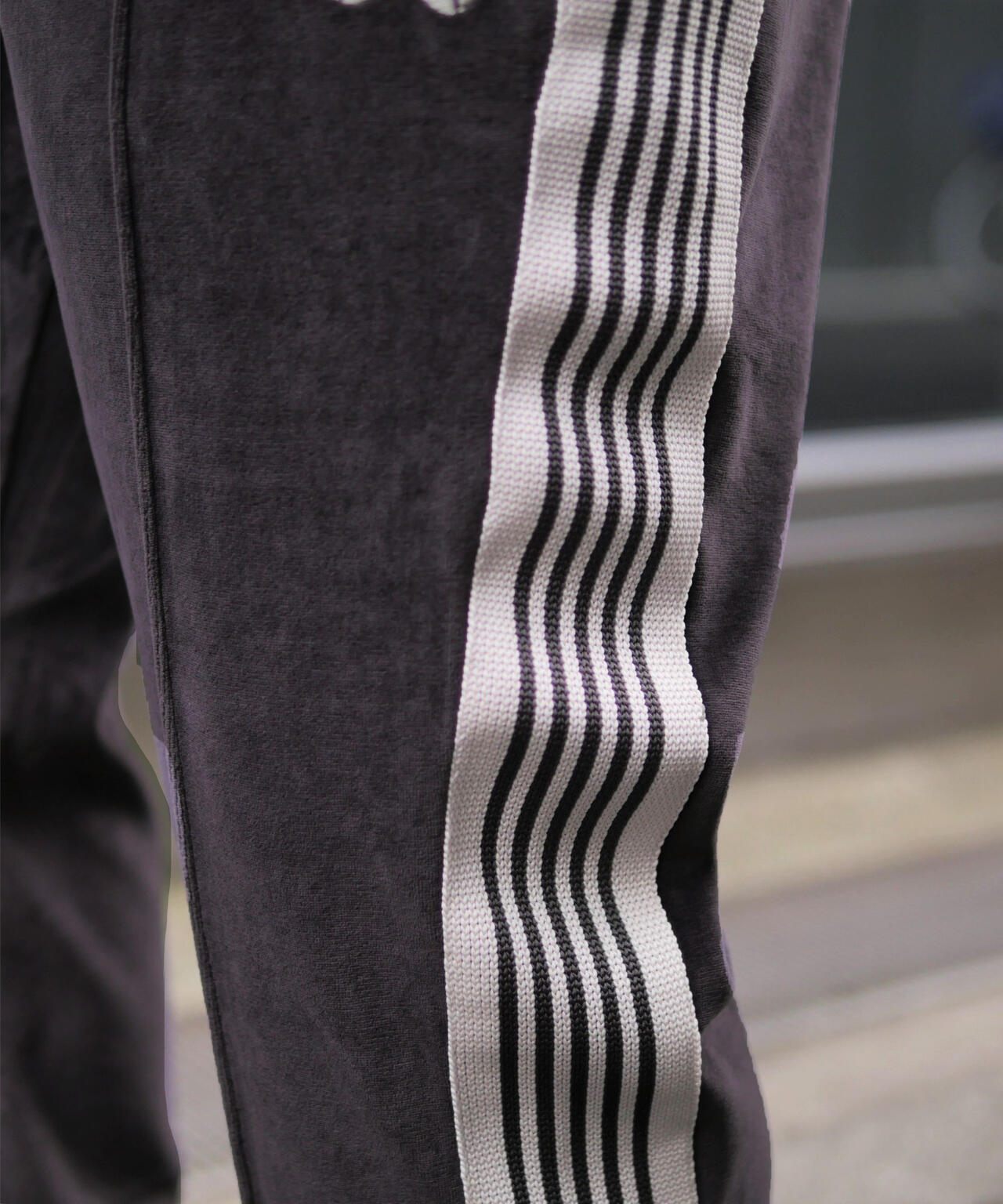 Needles/ニードルズ Narrow Track Pant - C/PE Velour