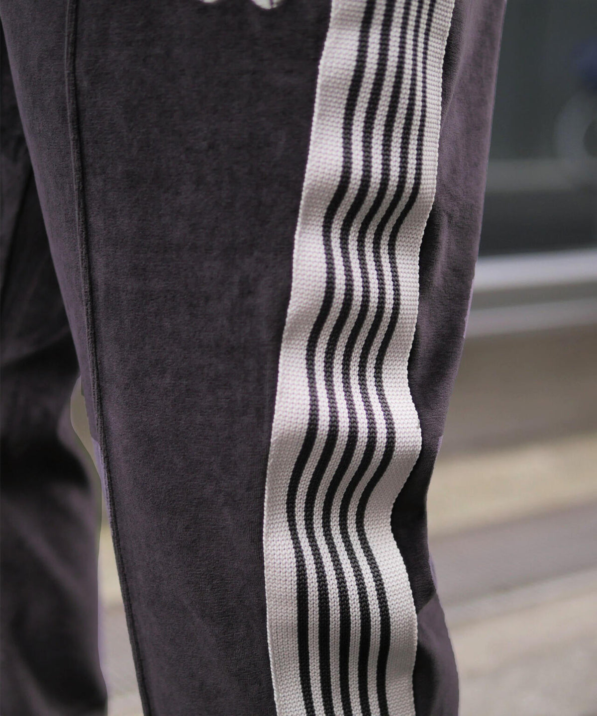 Needles/ニードルズ Narrow Track Pant - C/PE Velour