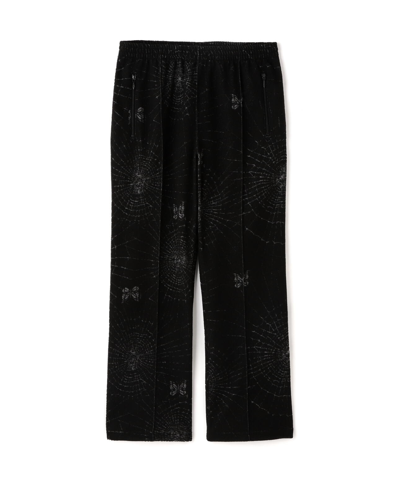 Needles/ニードルズ Track Pant-Pile Jacquard Spider Web