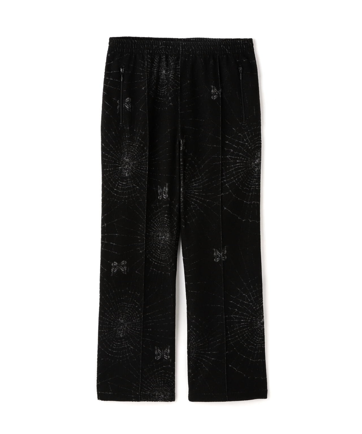 Needles/ニードルズ Track Pant-Pile Jacquard Spider Web
