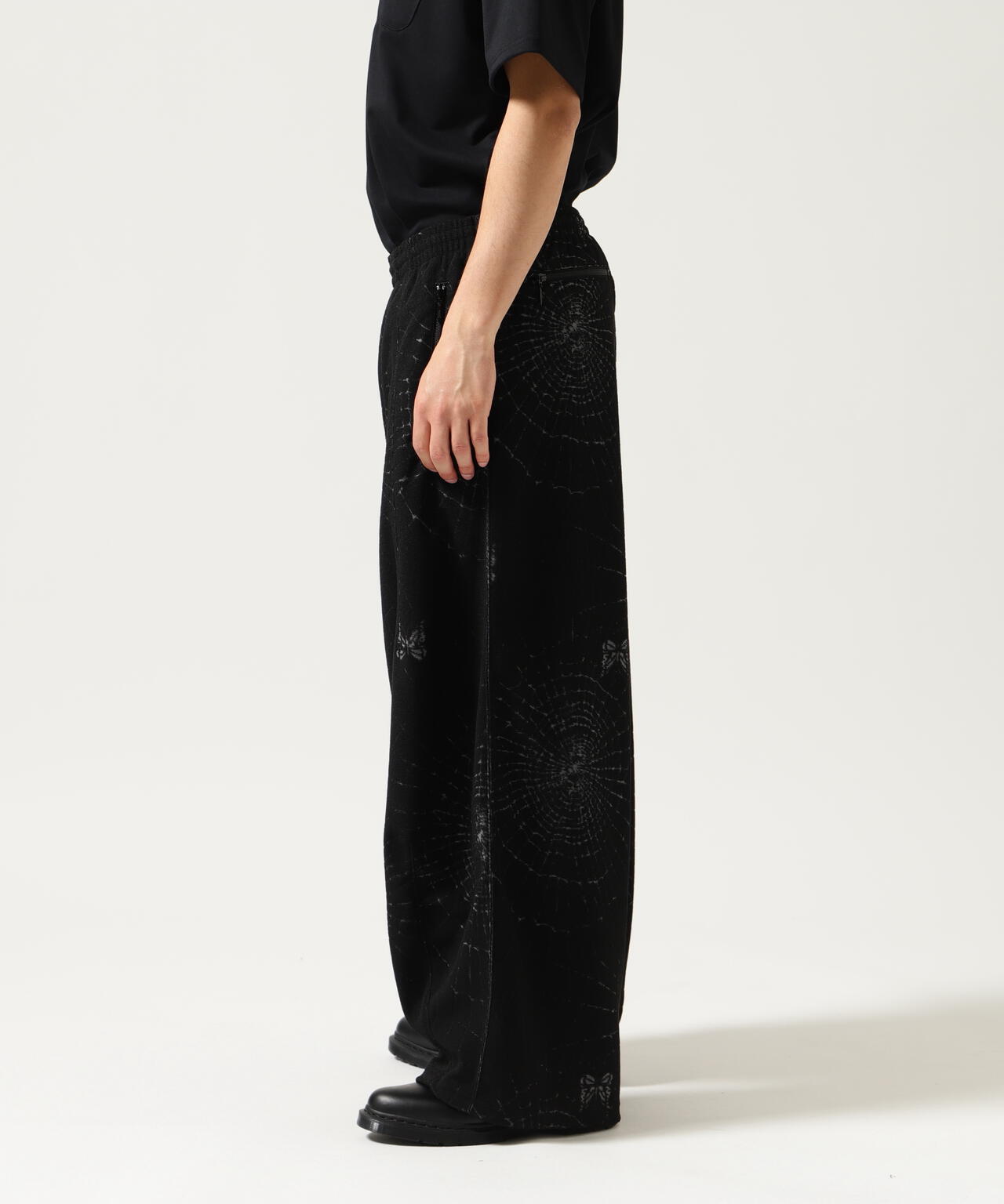 Needles/ニードルズ H.D. Track Pant - Pile Jacquard / Spider Web