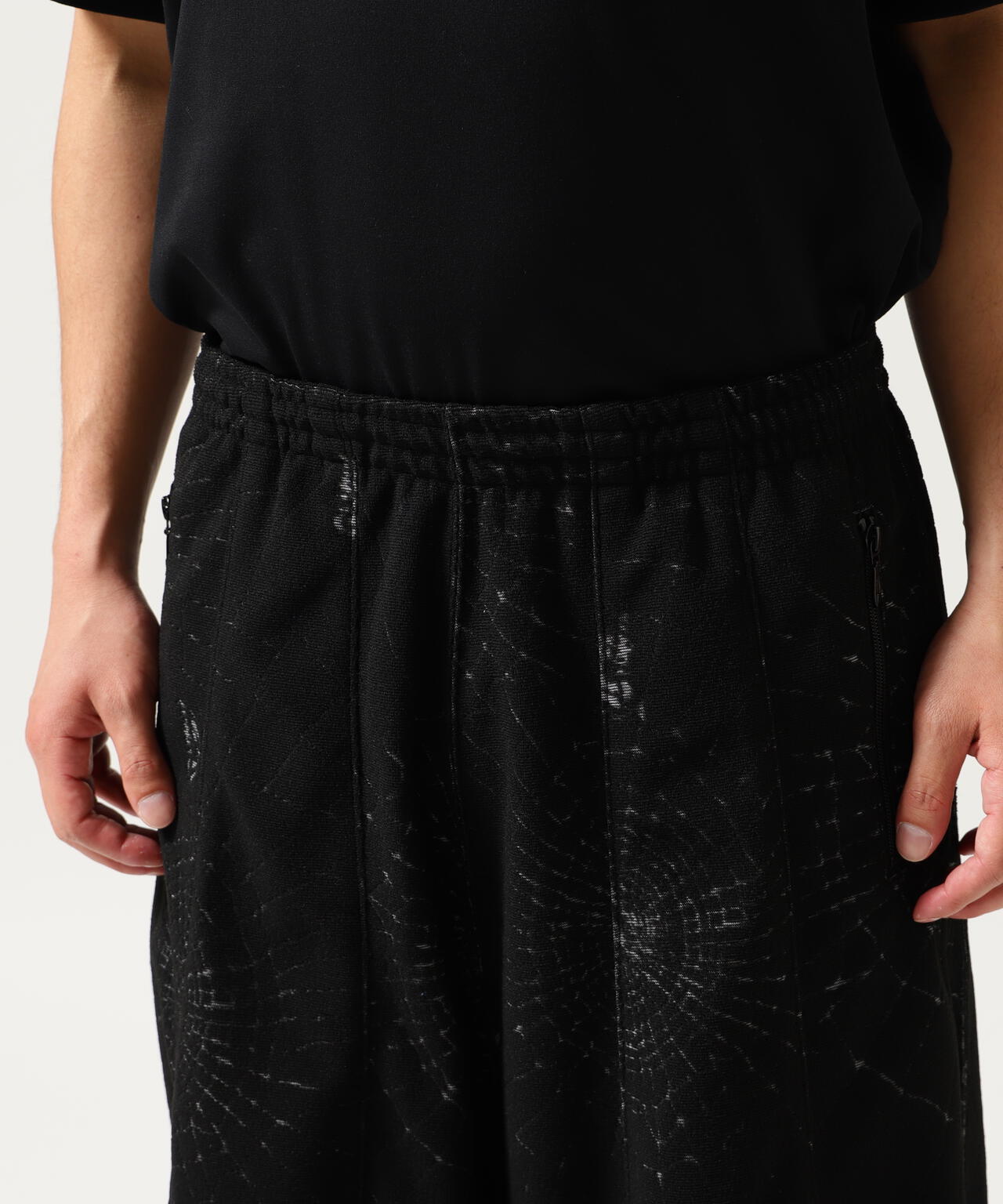 Needles/ニードルズ H.D. Track Pant - Pile Jacquard / Spider Web
