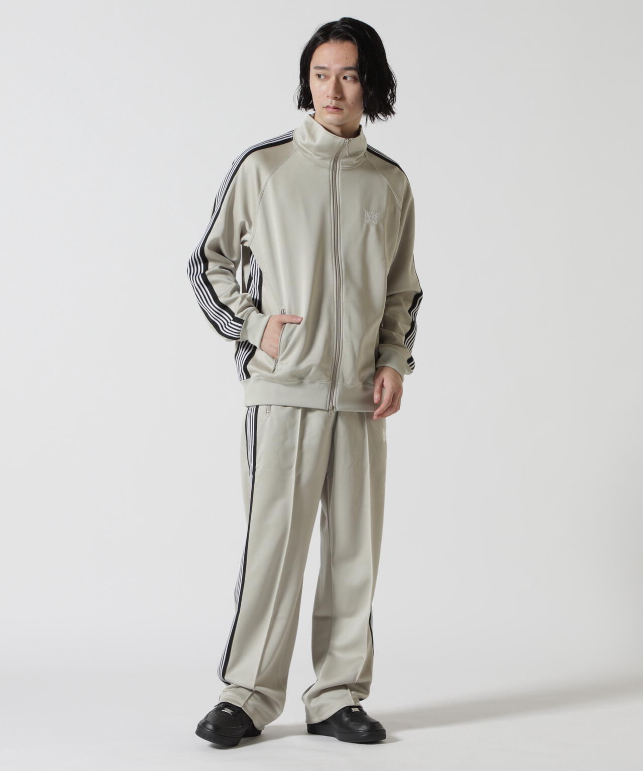 Needles/ニードルズ 別注TRACK PANT - POLY SMOOTH