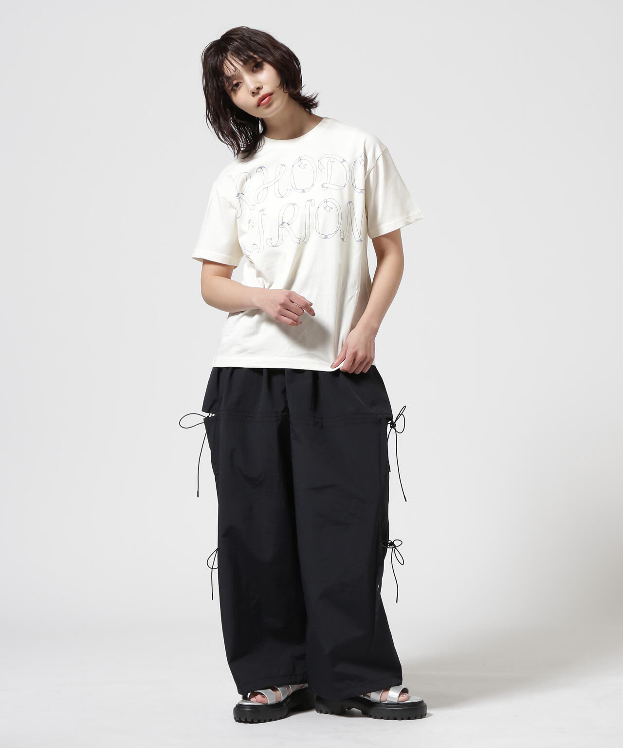 RHODOLIRION/ロドリリオン Strings Pants - Taffeta