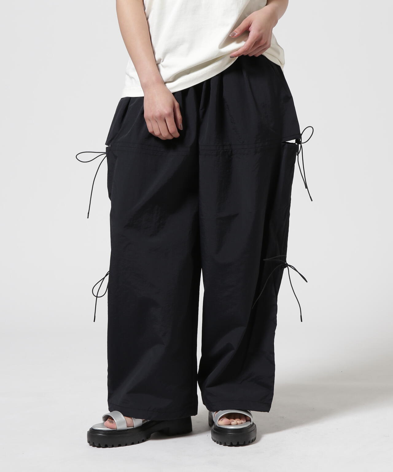 RHODOLIRION/ロドリリオン Strings Pants - Taffeta