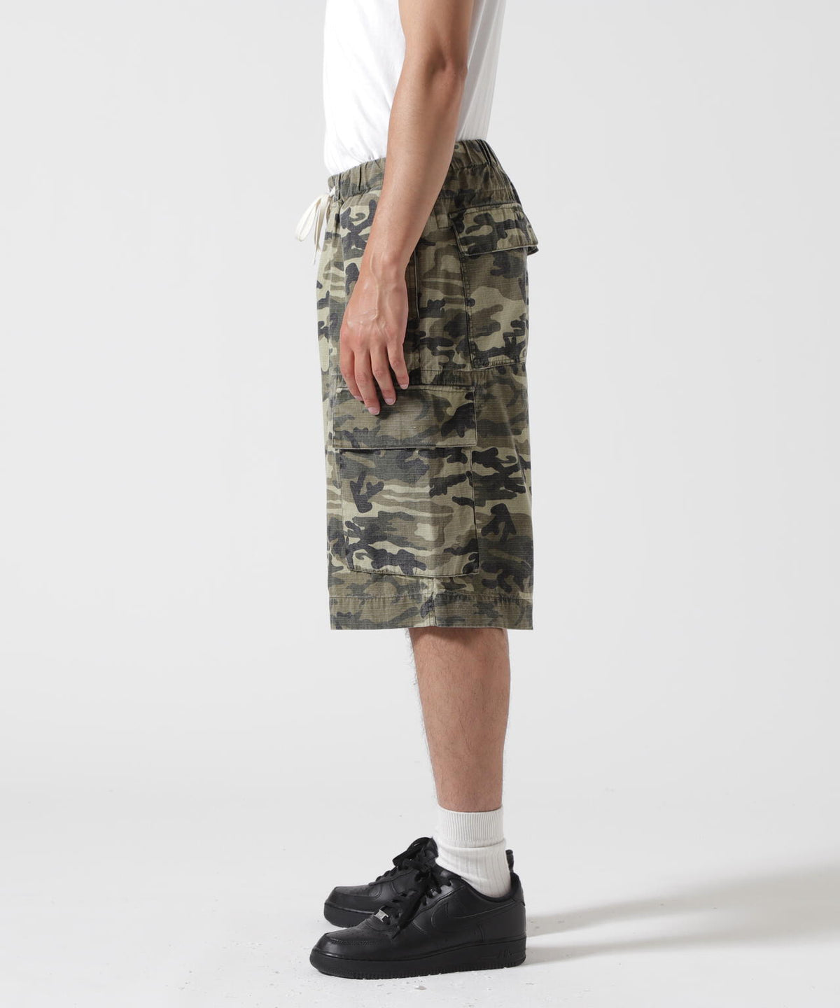 B omnivore/ビーオムニボー RIP STOP CARGO SHORTS リップストップカーゴショーツ